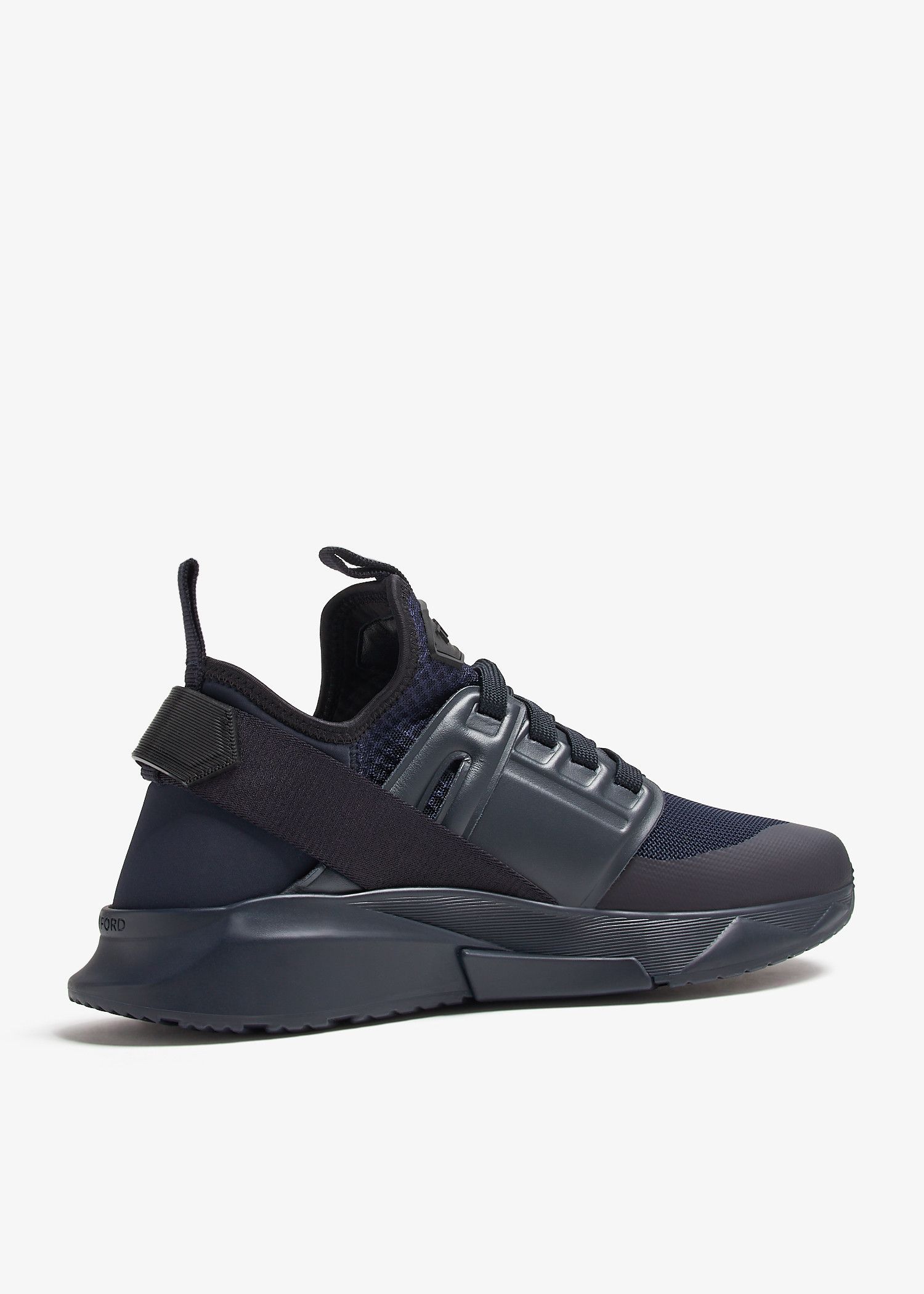 Tom Ford o1w1db10225 J1100 Jago Low-Top Sneakers in Navy Blue Size US 11 / EU 44 - 4 Thumbnail