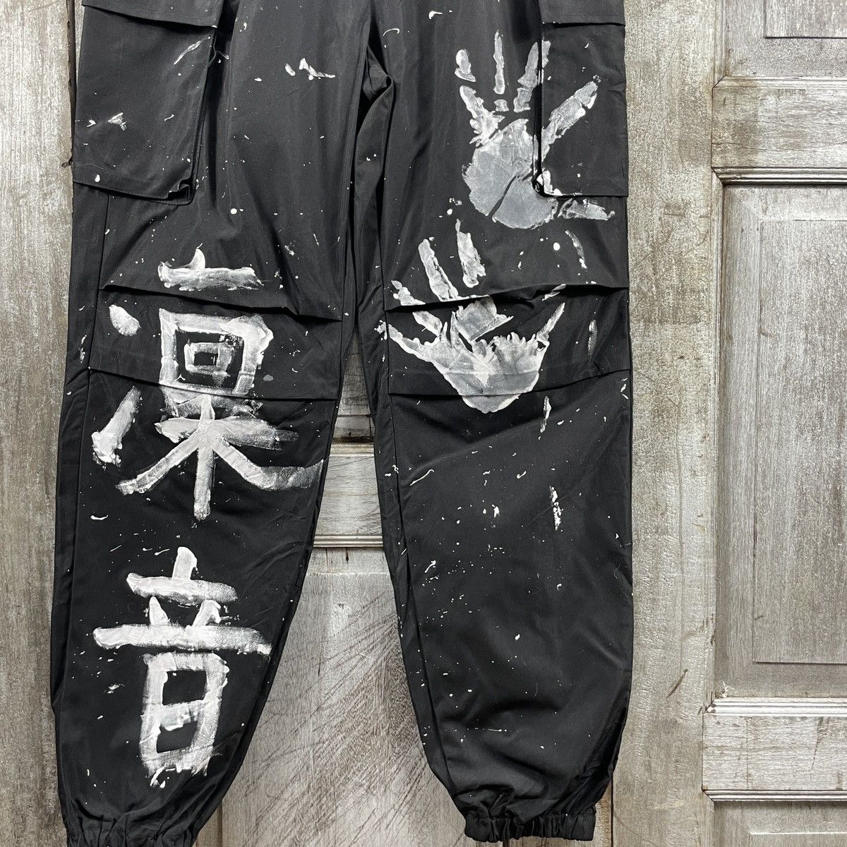 Designer × Shein Shein Custom Cargo Sweatpants Size 28" / US 6 / IT 42 - 4 Thumbnail
