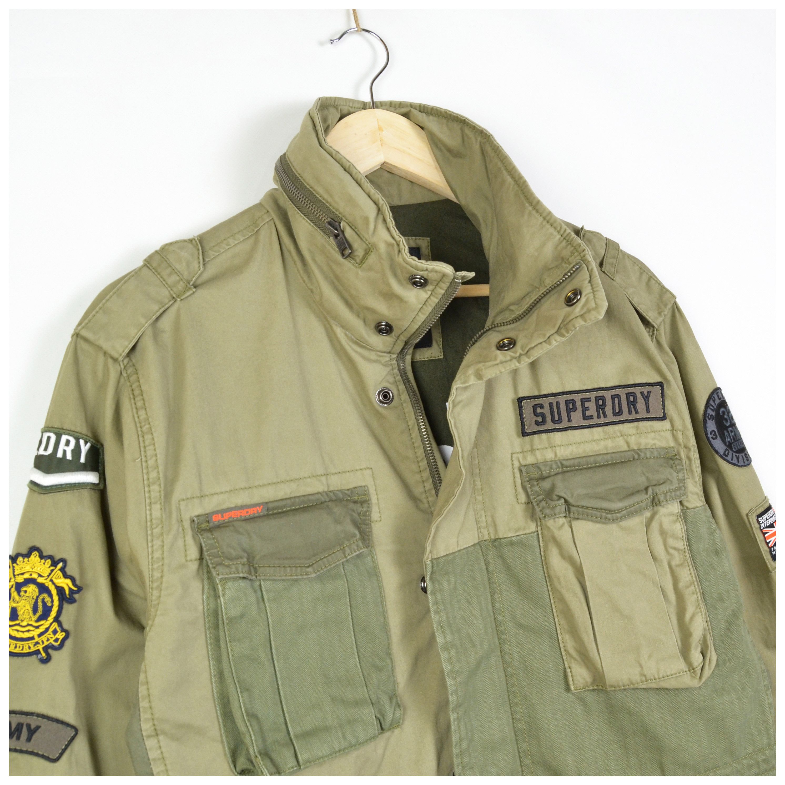 Japanese Brand × Superdry Superdry Rookie Field Multipocket Jacket M65 Khaki Size M-L* Size US L / EU 52-54 / 3 - 2 Thumbnail