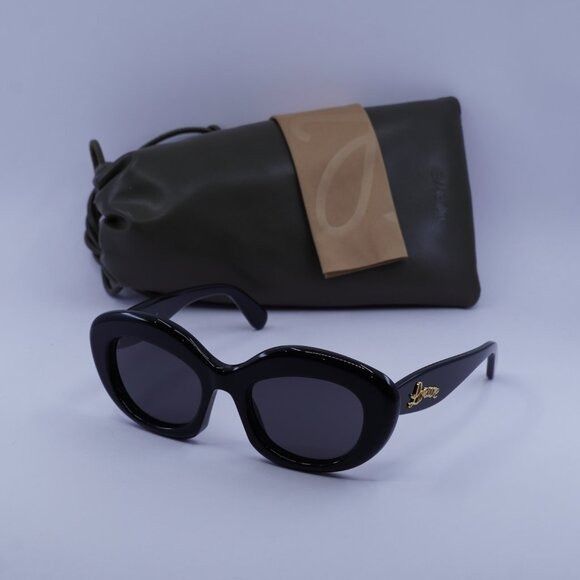 Loewe Loewe LW40114F 53A Sunglasses Blonde Havana Cat Eye  display picture 1