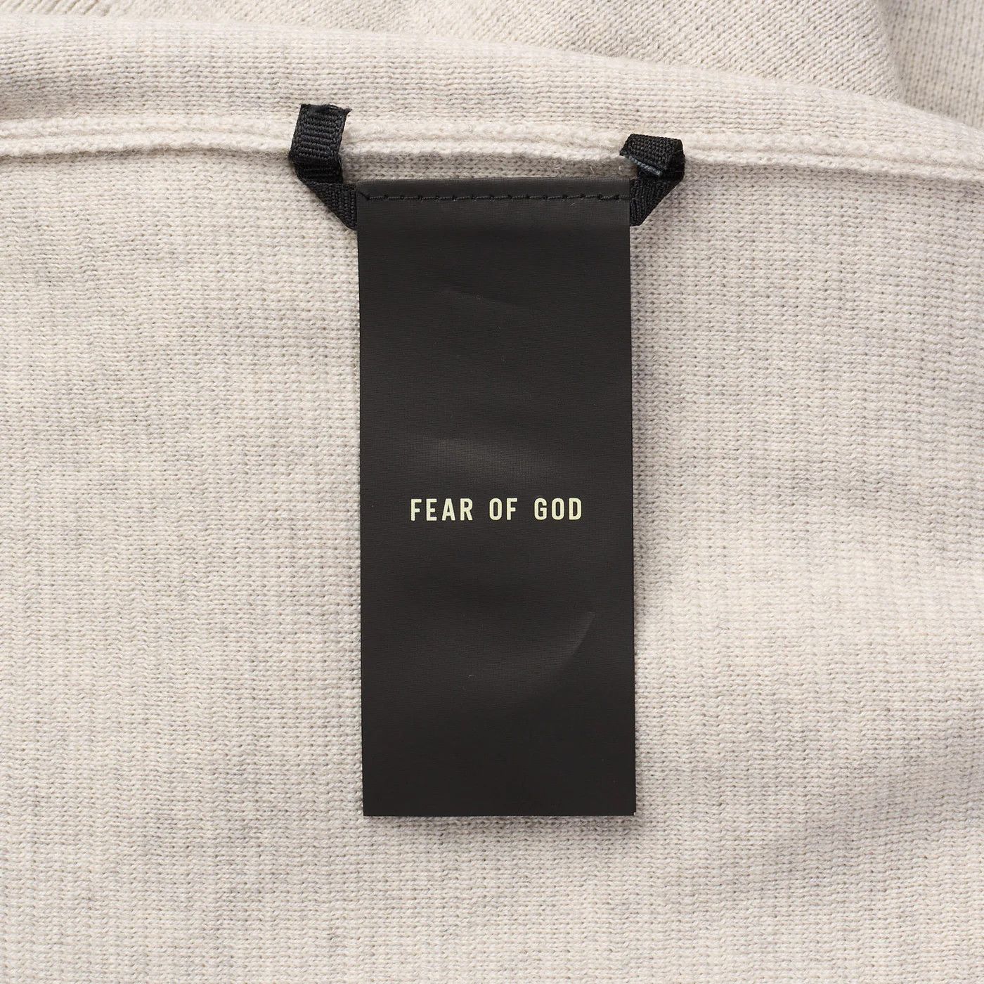Fear of God FEAR OF GOD Light Beige Virgin Wool Knit Turtleneck Sweater Size US L / EU 52-54 / 3 - 7 Thumbnail
