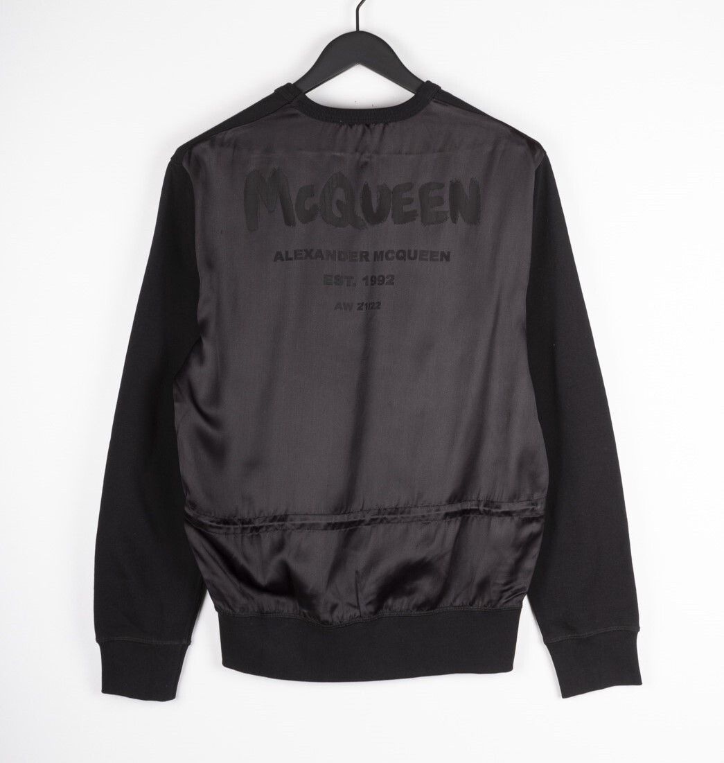 Alexander McQueen Original Alexander McQueen Men Black Jumper Size M B159 Size US M / EU 48-50 / 2 - 5 Thumbnail