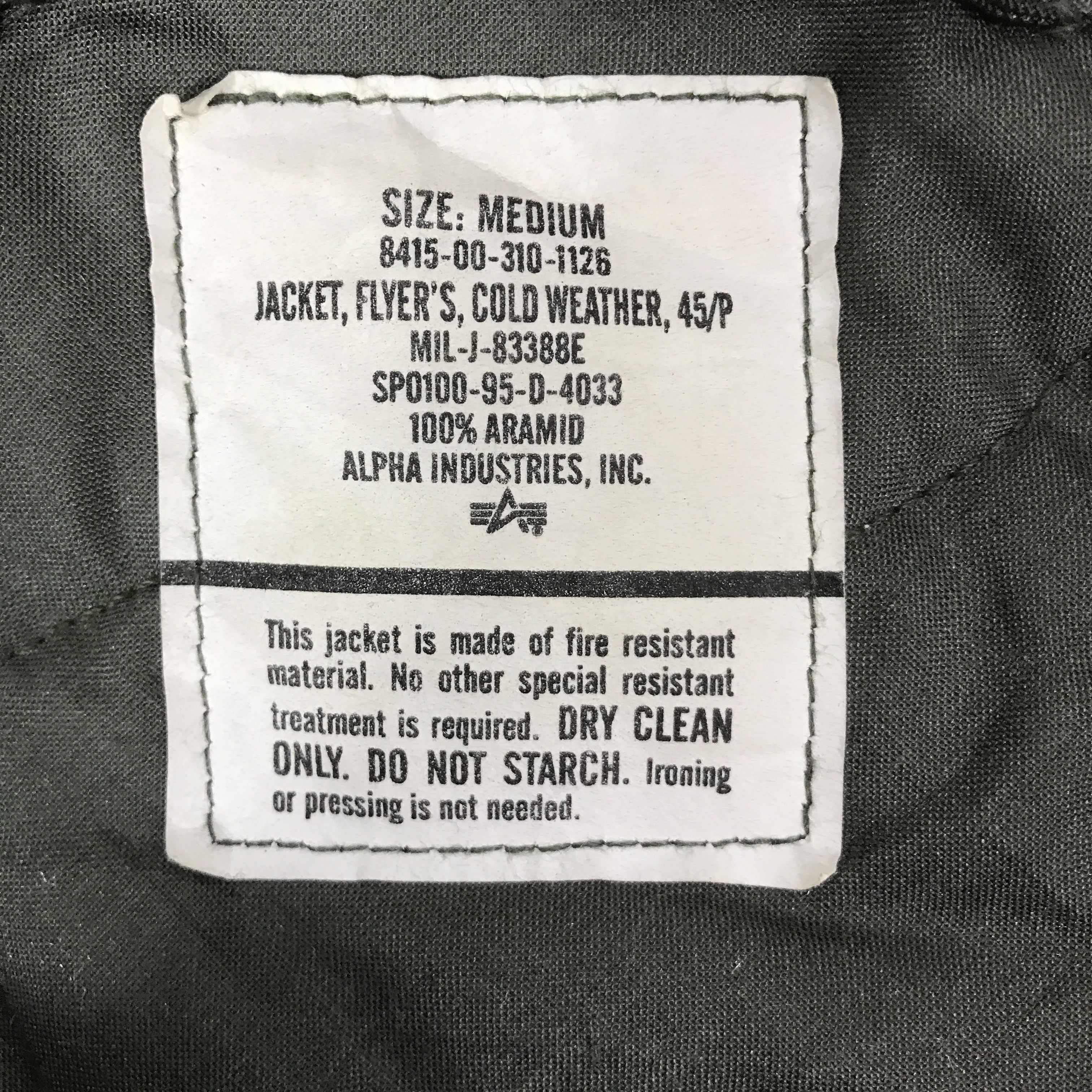 Alpha Industries VTG ALPHA INDUSTRIES BOMBER JACKET K71B26 Size US M / EU 48-50 / 2 - 9 Thumbnail