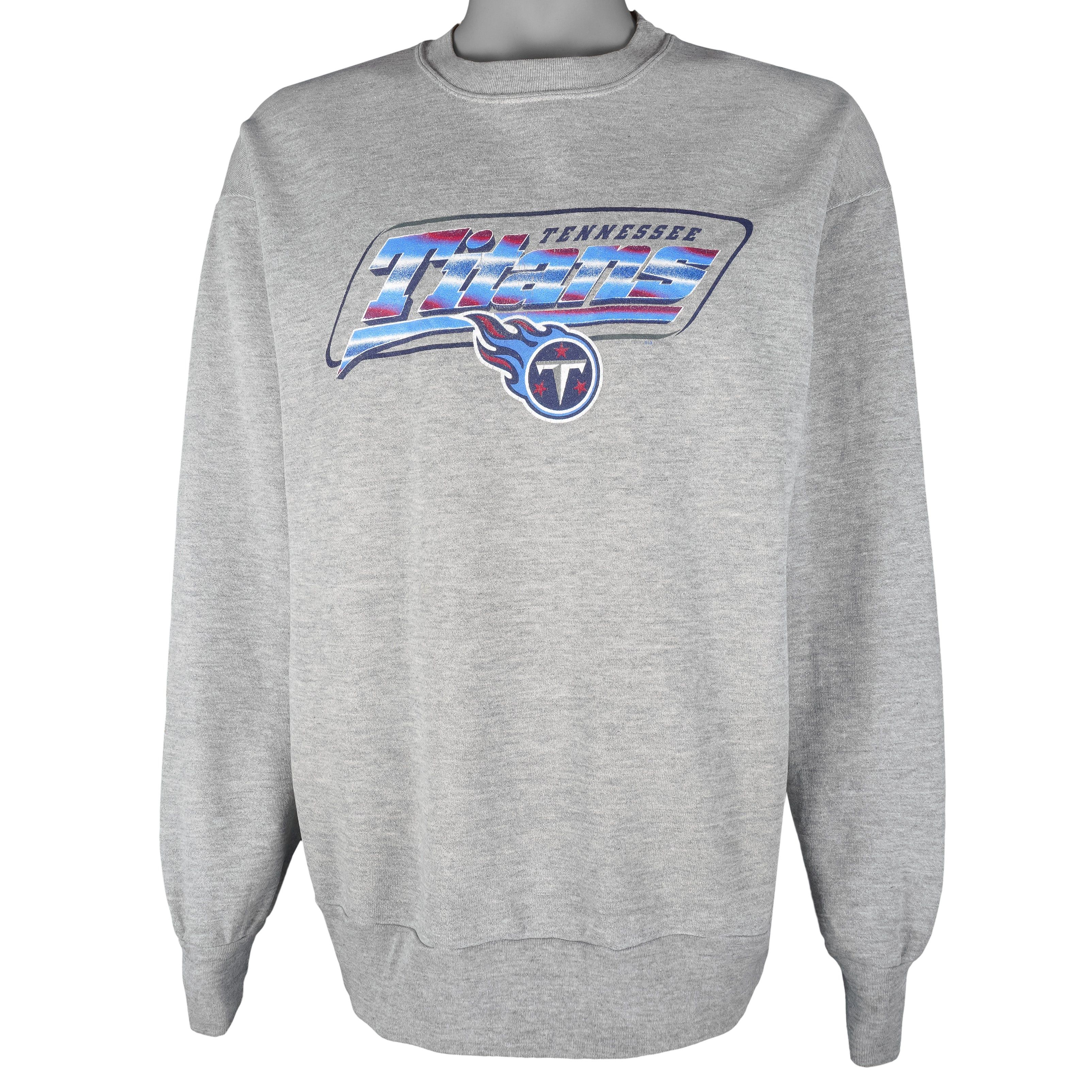 Majestic NFL - Tennessee Titans Crew Neck Sweatshirt 1990s Size US XL / EU 56 / 4 - 1 Thumbnail