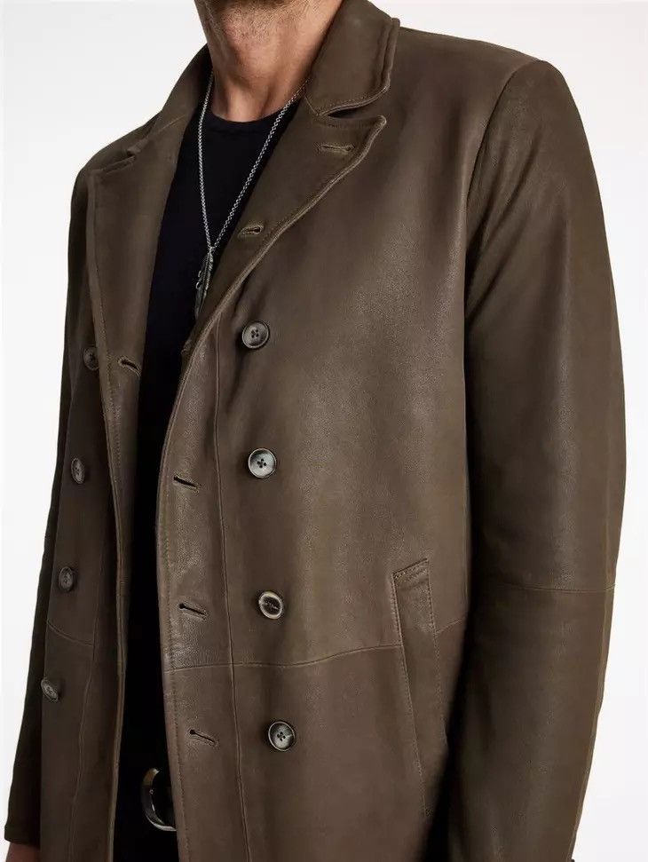 John Varvatos Cut-Away Double Breasted Coat. Size EU 46 USA 36. Size US S / EU 44-46 / 1 - 11 Thumbnail