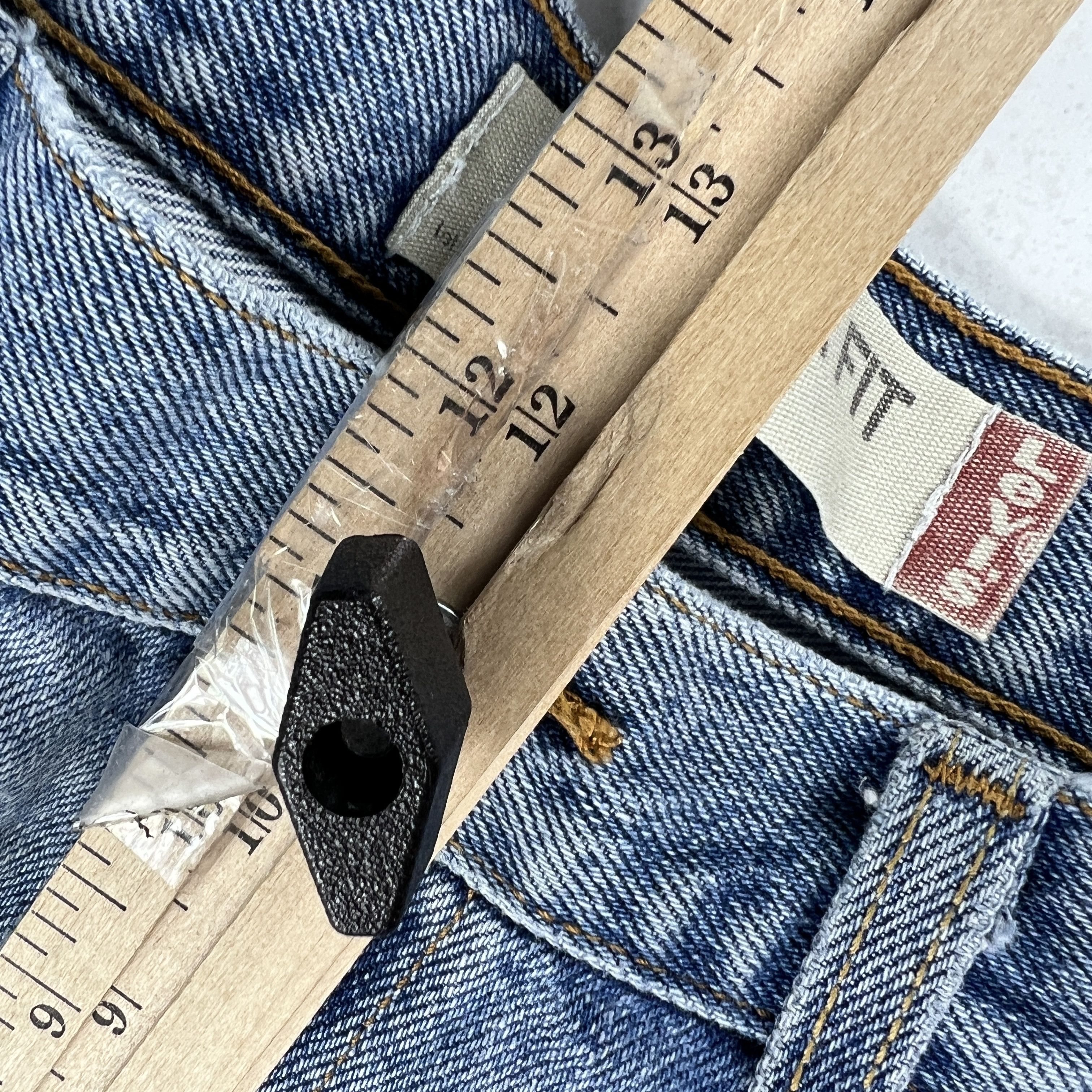 Levi's × Vintage Y2K Levi's Jeans 505 Straight Blue Faded Distressed Denim Size US 34 / EU 50 - 24 Thumbnail
