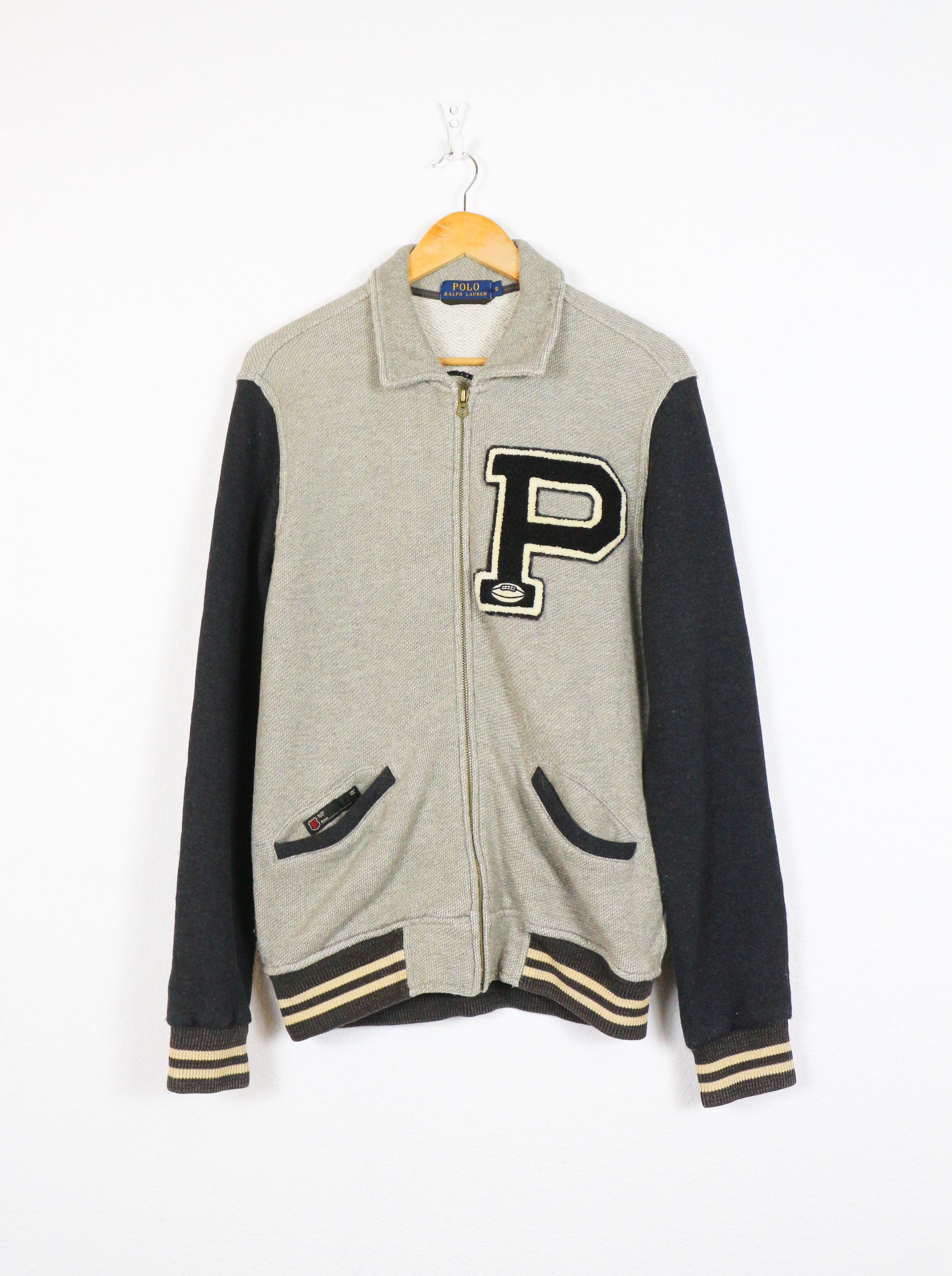 Polo Ralph Lauren Polo Ralph Lauren Athletic Club Native Varsity Sweat Bomber Size US S / EU 44-46 / 1 - 2 Thumbnail