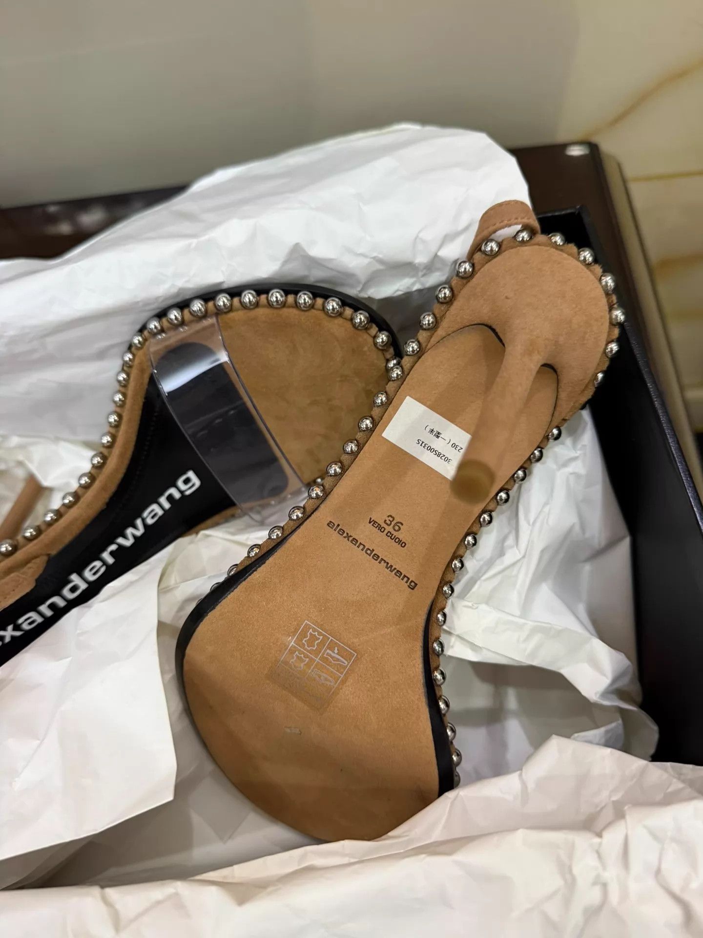 Alexander Wang Alexander Wang Heeled Sandals 95 New Unworn Authentic Size US 5.5 / IT 35.5 - 4 Thumbnail