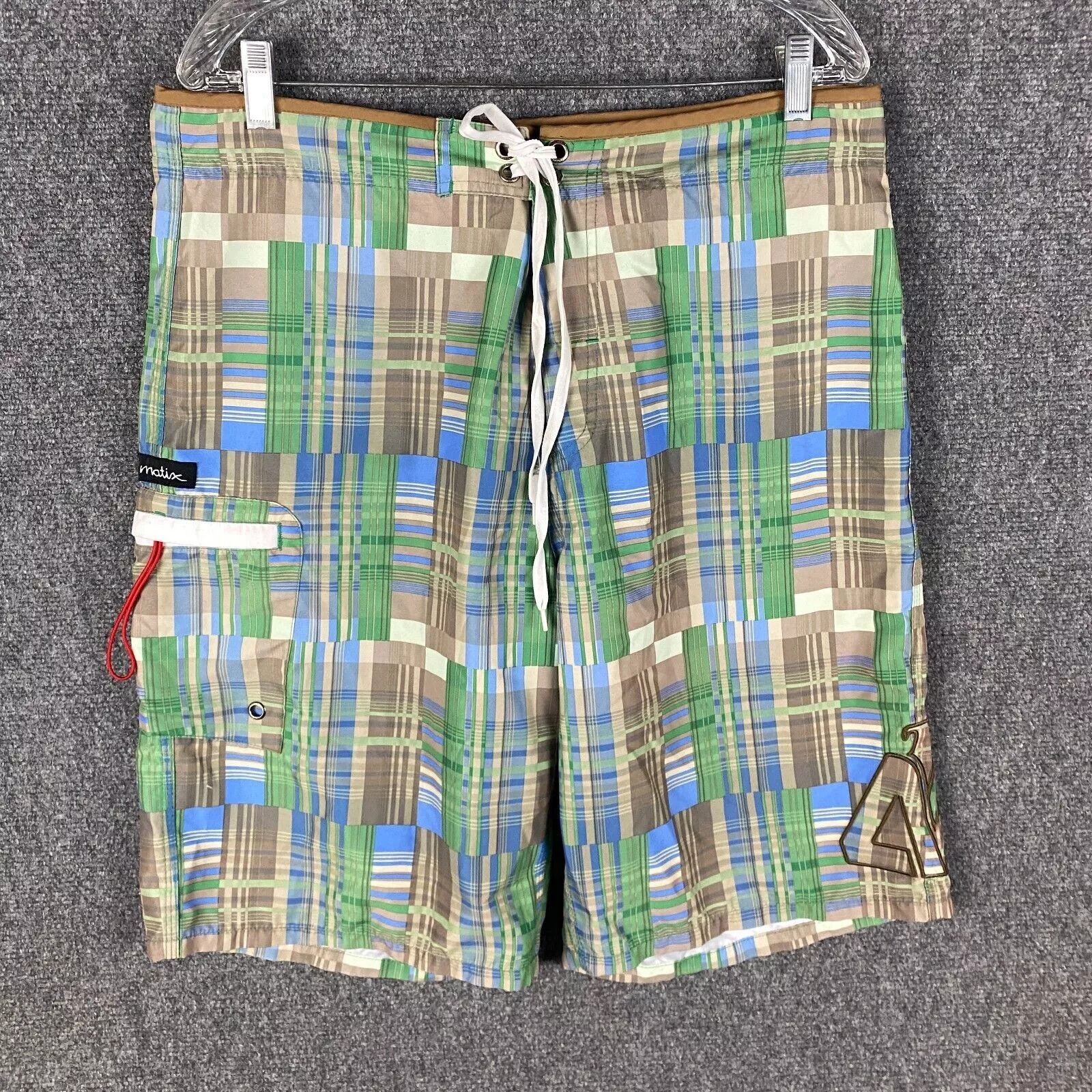 Matix Matix Swim Shorts Men's 36 Multicolor Drawstring Adults Size US 36 / EU 52 - 1 Thumbnail