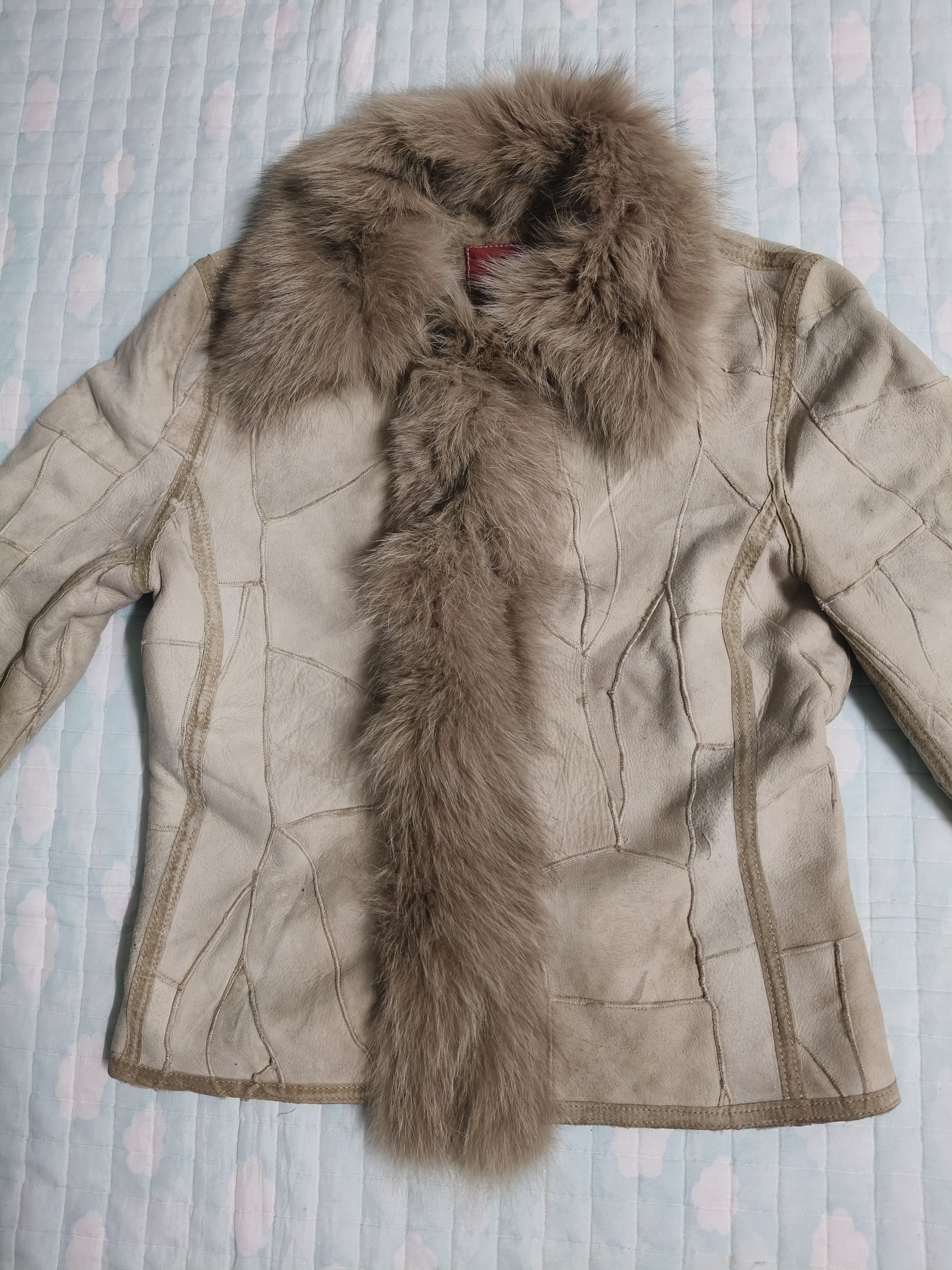 Vintage RESTIR Faux Fur Leather Jacket Size XS / US 0-2 / IT 36-38 - 5 Thumbnail