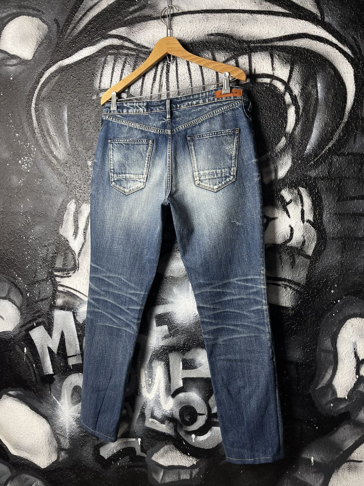 DENHAM × Japanese Brand Denham Maren Boyfriend Fit Jeans Japanese Textiles Size 31" - 2 Thumbnail