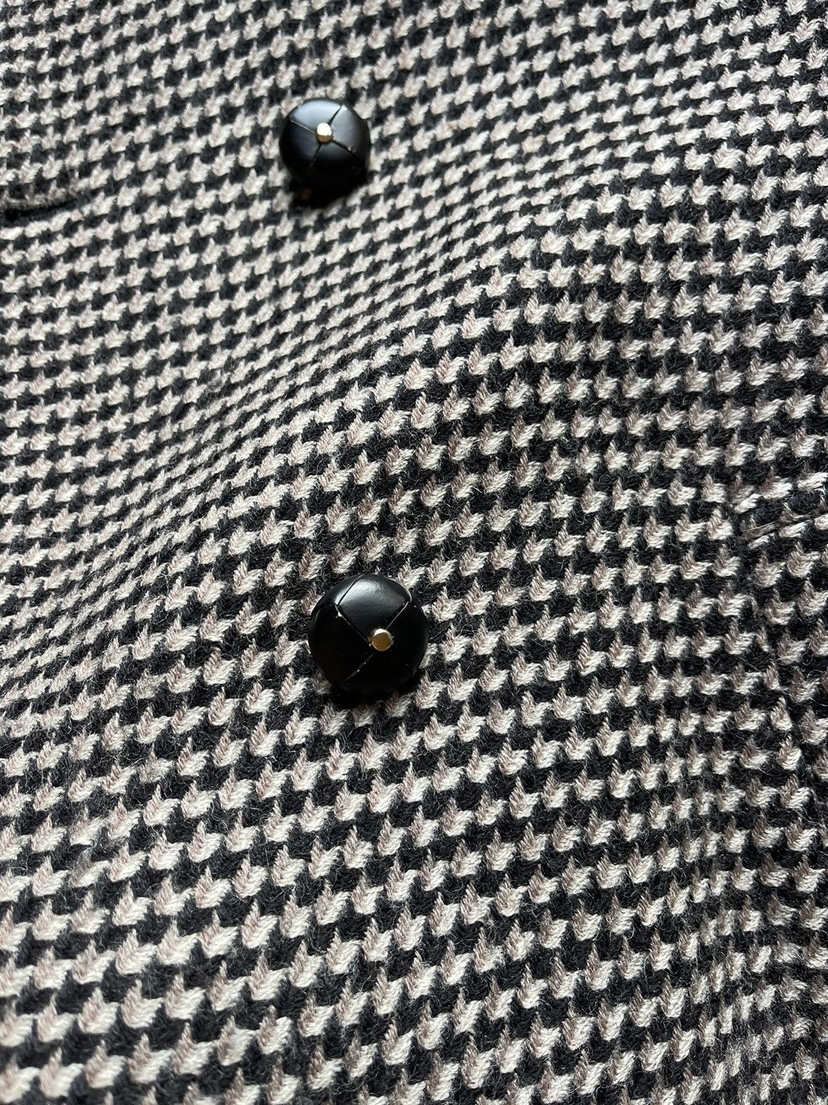 Chloe × See by Chloe See By Chloe Wool Belt Coat Houndstooth Size M / US 6-8 / IT 42-44 - 15 Thumbnail