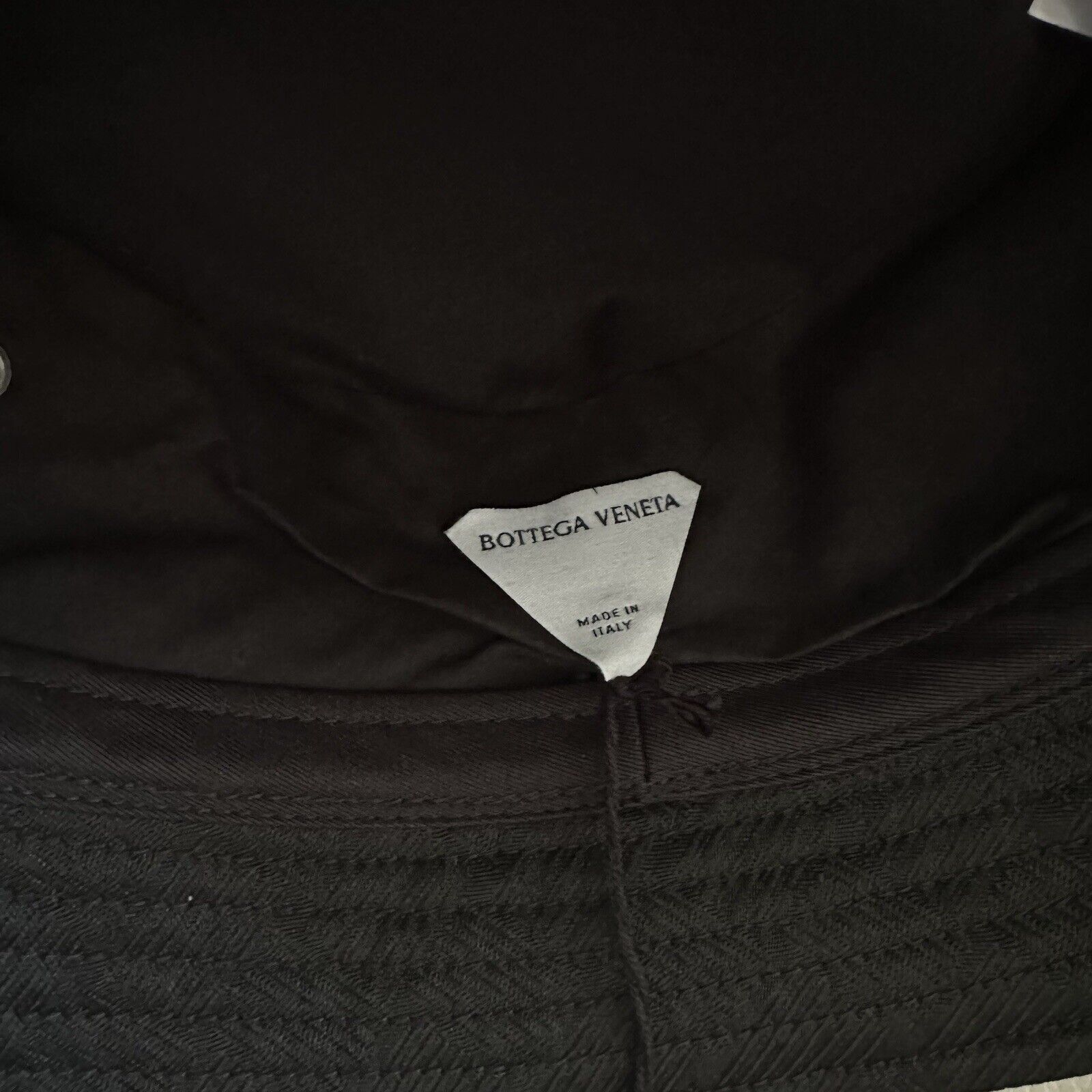 Bottega Veneta NWT Bottega Veneta Intrecciato Jacquard Bucket Hat in Black Size ONE SIZE - 9 Thumbnail