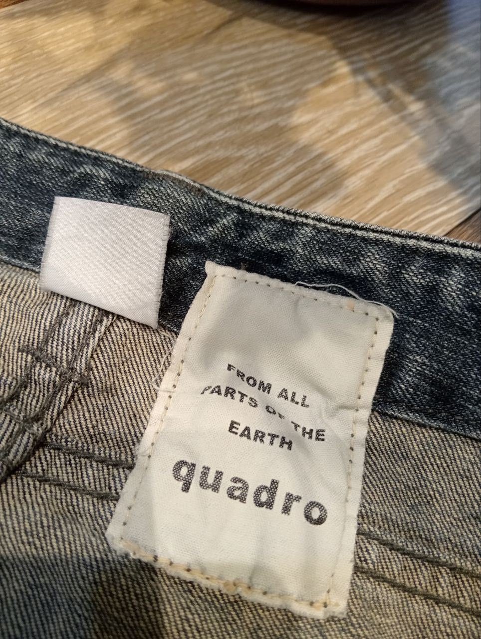 Japanese Brand QUADRO JAPAN STRETCH DENIM JEANS Size US 31 - 5 Thumbnail