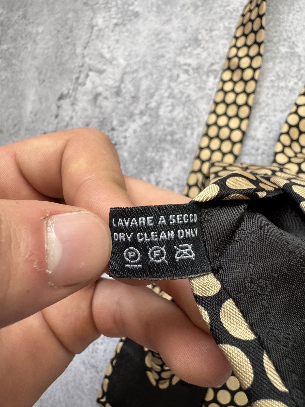 Gucci × Vintage Vintage Gucci tie Size ONE SIZE - 7 Thumbnail