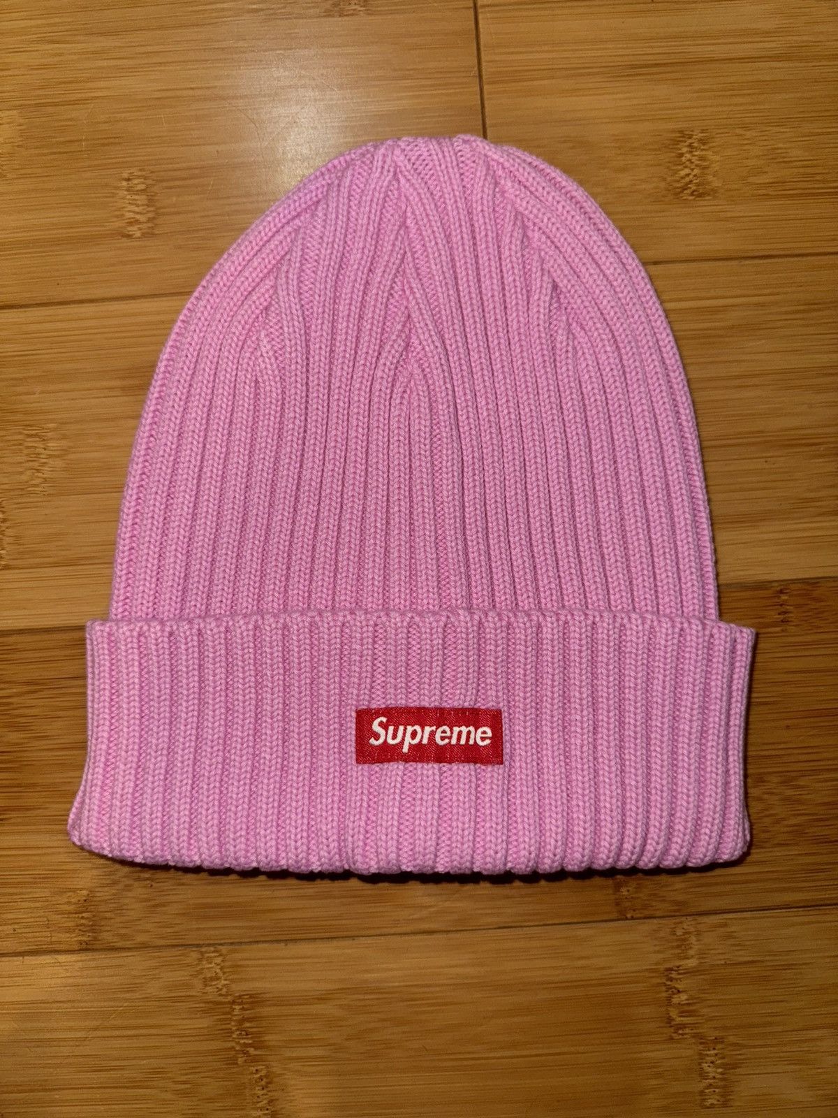 Supreme S/S25 Overdyed Beanie - Pink