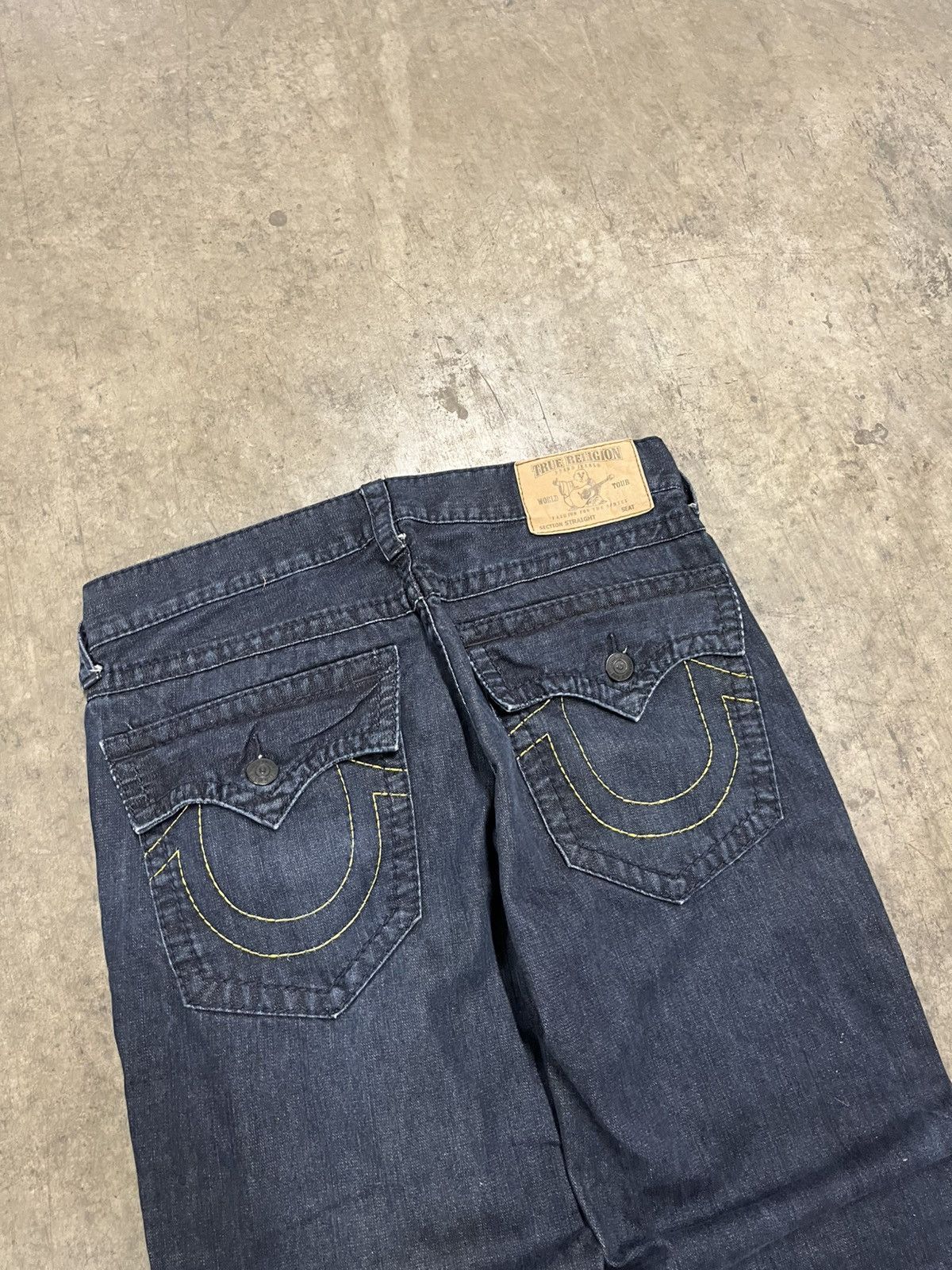 True Religion × Vintage True religion y2k baggy fit denim skater hype streetwear Size US 34 / EU 50 - 5 Thumbnail