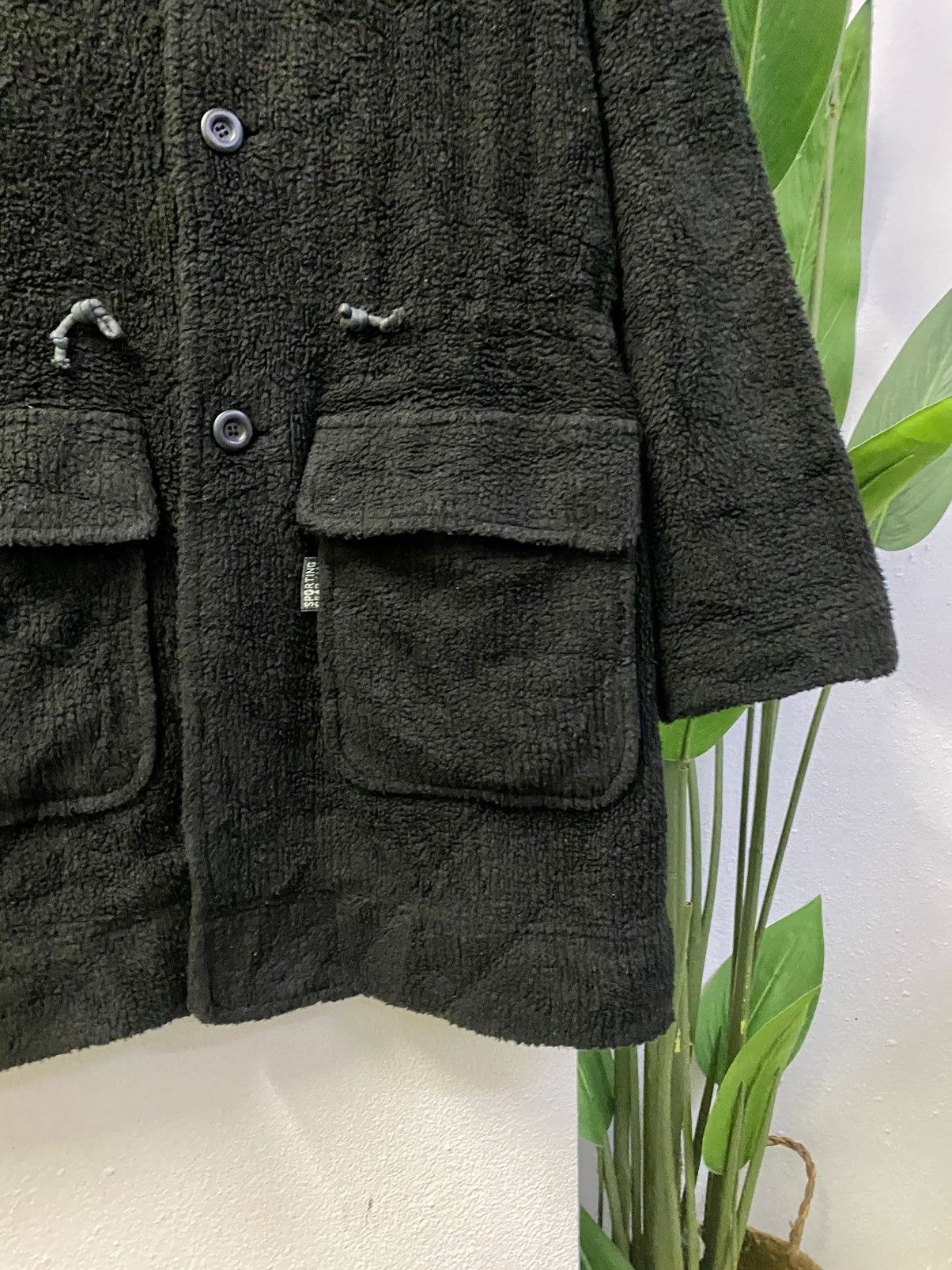 Hai Sporting Gear × Issey Miyake × Vintage Vintage Hai Sporting Gear Issey Miyake Fleece Jacket Size US M / EU 48-50 / 2 - 6 Thumbnail