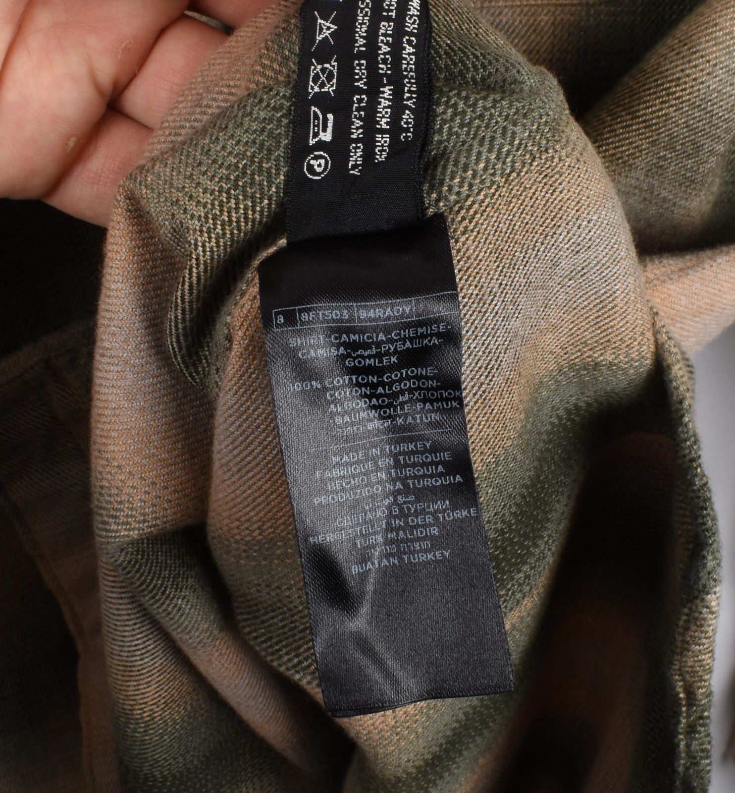 Tom Ford Tom Ford check plaid thick men flannel shirt 40-M/L, S2087 Size US M / EU 48-50 / 2 - 7 Thumbnail