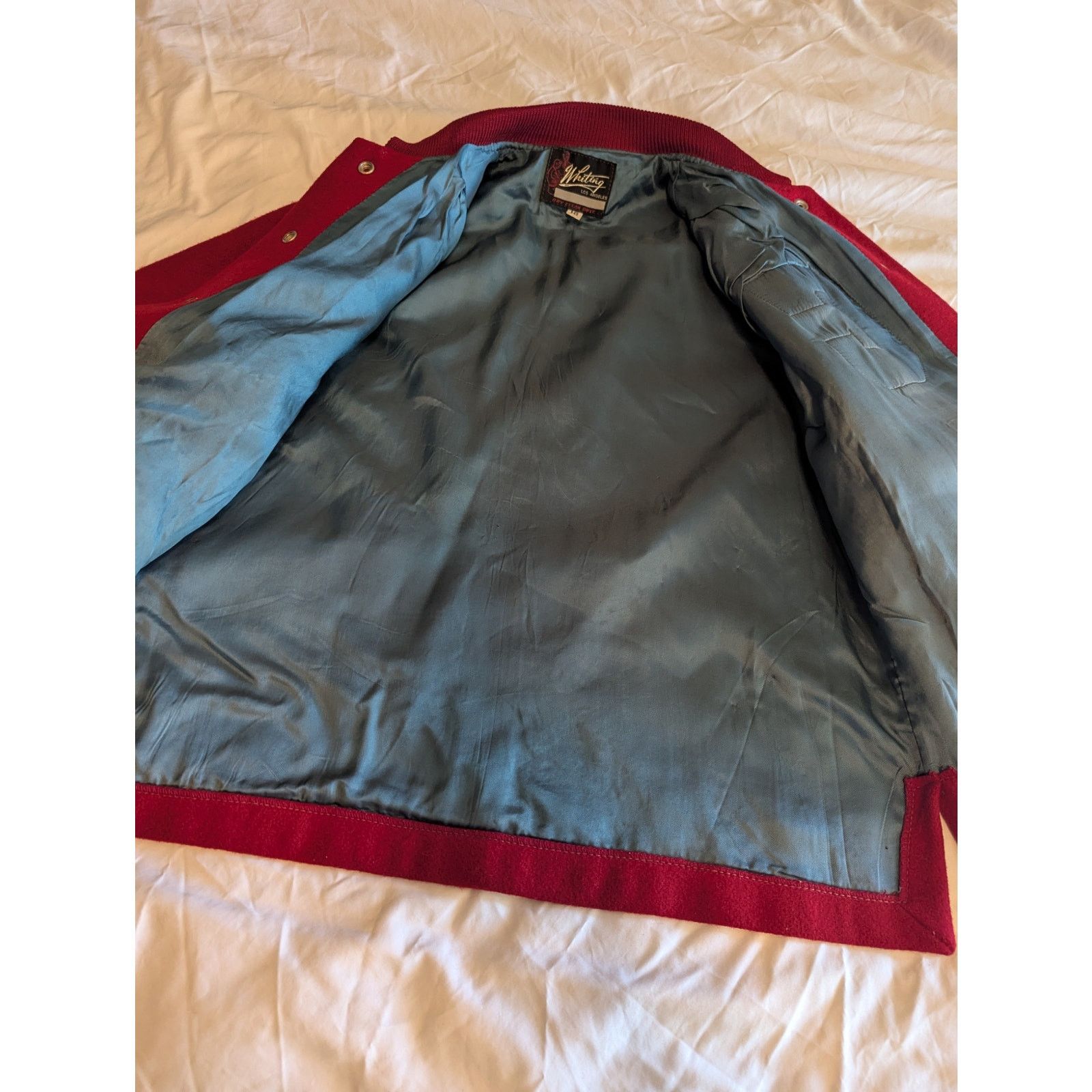 Delong 1960's Whiting Varsity Wool Shirt / Jacket 16 tag Fit Small Size US S / EU 44-46 / 1 - 5 Thumbnail