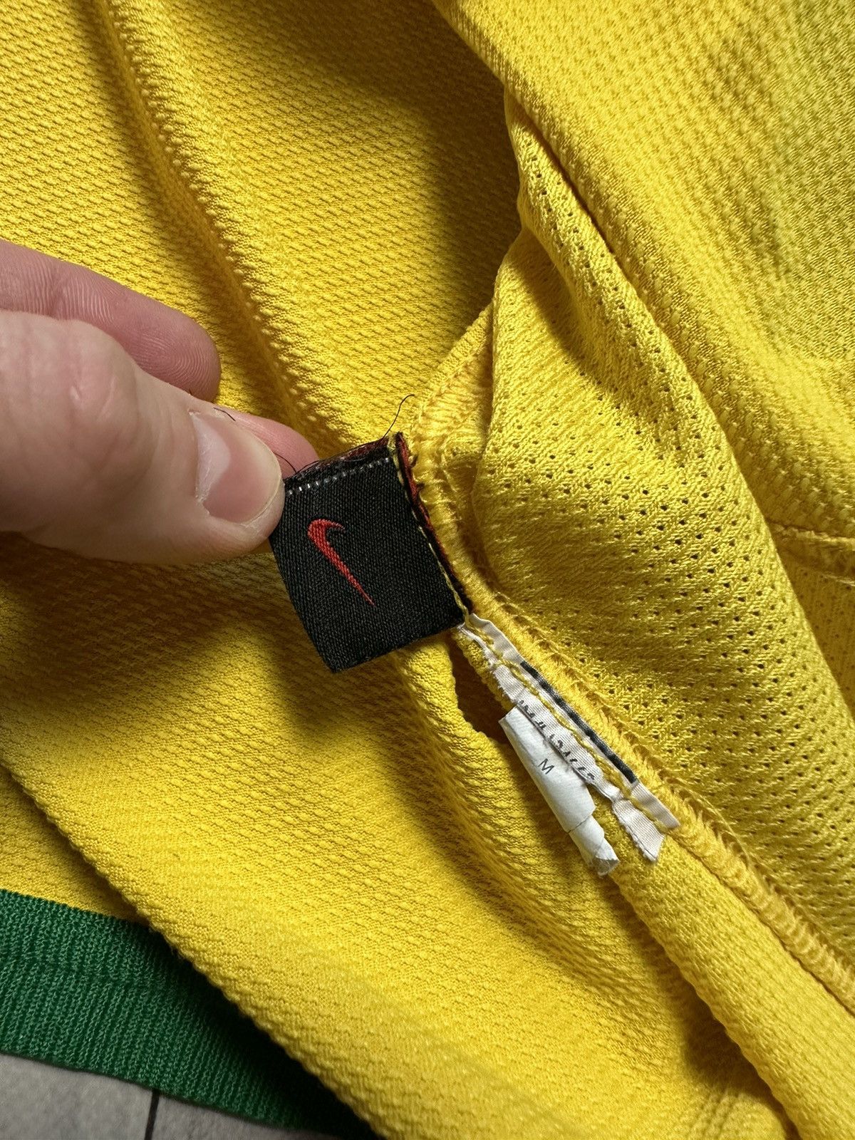 Nike × Vintage Vintage Nike Brazil soccer jersey Brasil size L Size US L / EU 52-54 / 3 - 4 Thumbnail