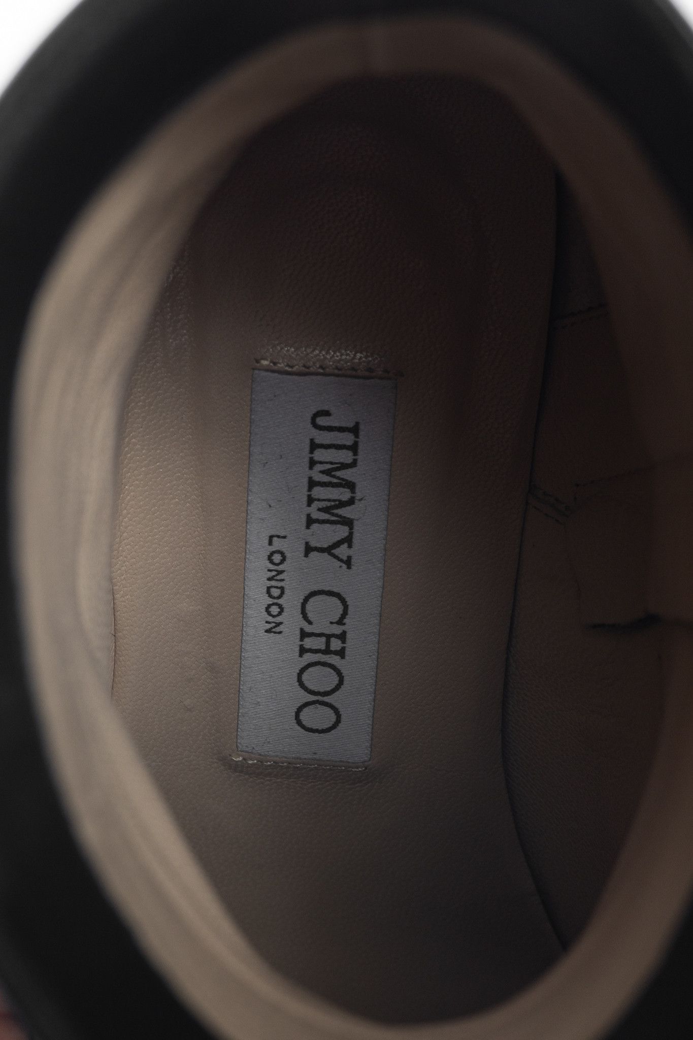Jimmy Choo Jimmy Choo Mava 35 Smooth Leather Crystal-Trim Ankle Boots Size US 7 / IT 37 - 10 Thumbnail