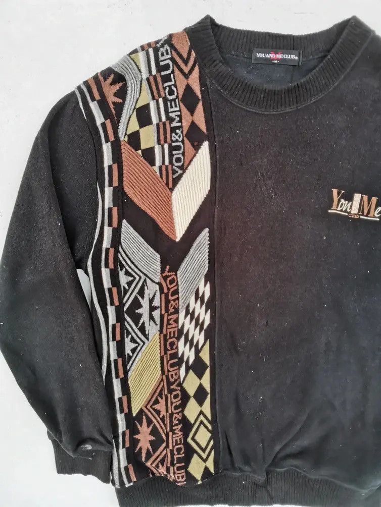 Designer × Japanese Brand Rare!!! You And Me Club Embroidered Logo Sweatshirt Size US M / EU 48-50 / 2 - 5 Thumbnail