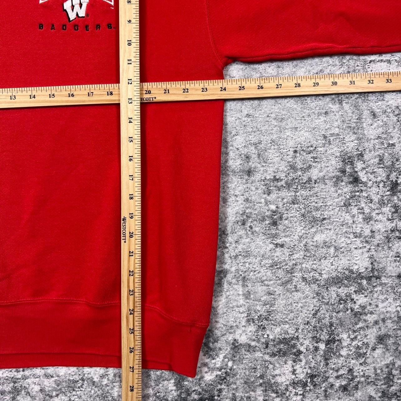 Lee × Vintage Vintage Wisconsin Badgers Embroidered Crewneck Sweatshirt Size US L / EU 52-54 / 3 - 6 Thumbnail