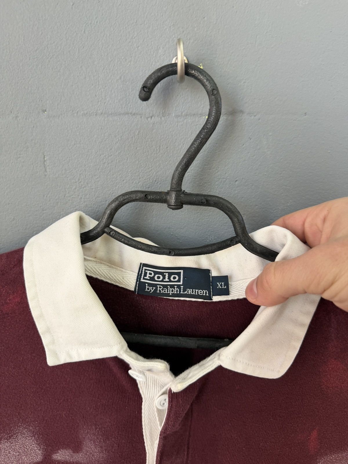 Polo Ralph Lauren Polo Ralph Lauren Custom Horse Rugby Polo Size XL Size US XL / EU 56 / 4 - 8 Thumbnail