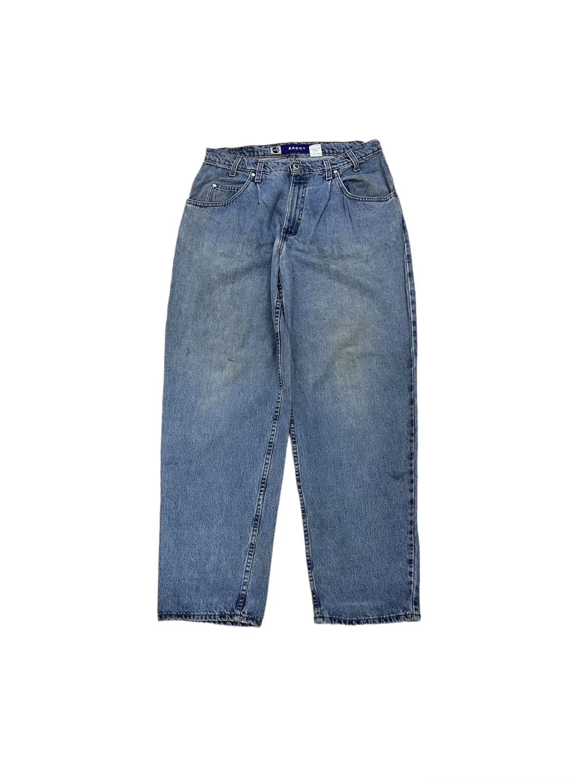 USA製Levi's SILVERTAB baggy mega wide Vintage Levis Silvertab Baggy Mega Wide Jeans Distressed