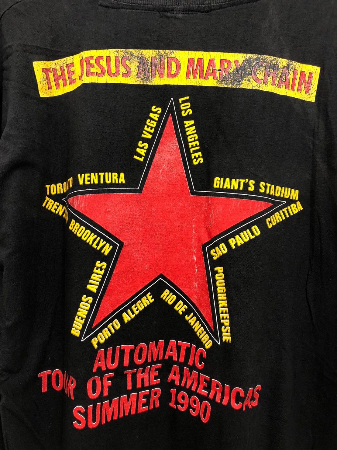 Vintage Vintage 90's The Jesus and Mary Chain summer Automatic tour Size US L / EU 52-54 / 3 - 6 Thumbnail
