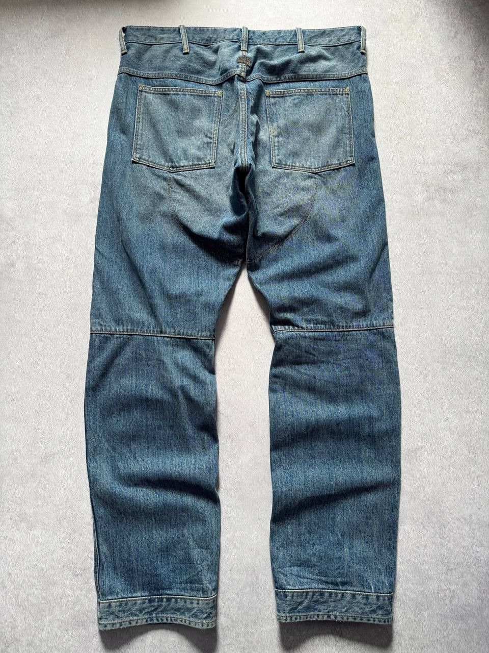 G-Star G-Star RAW 5620 3D Double Knee Regular Blue Denim Jeans Size US 38 / EU 54 - 2 Thumbnail
