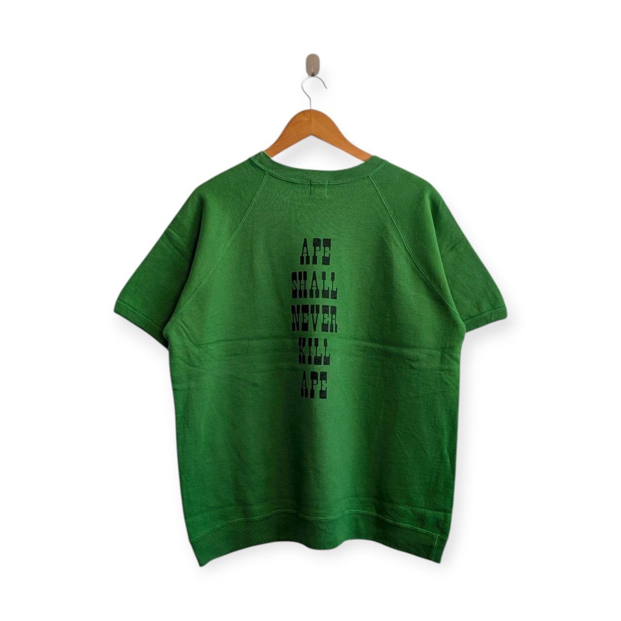 Bape vintage BAPE foot soldier short sleeve sweatshirts Size US L / EU 52-54 / 3 - 2 Thumbnail