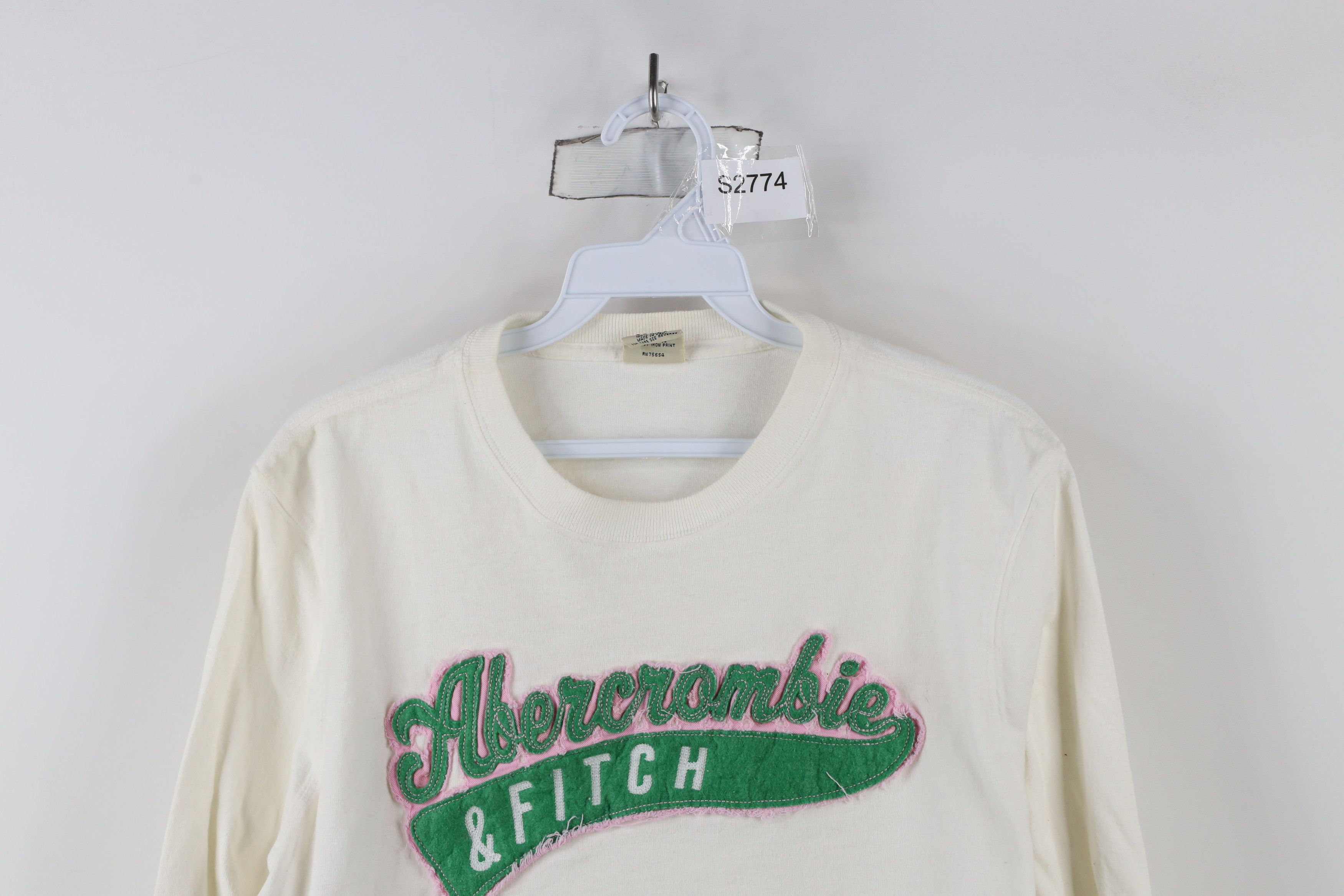 Abercrombie & Fitch Vintage 90s Y2K Abercrombie & Fitch Long Sleeve T-Shirt Size US L / EU 52-54 / 3 - 2 Thumbnail
