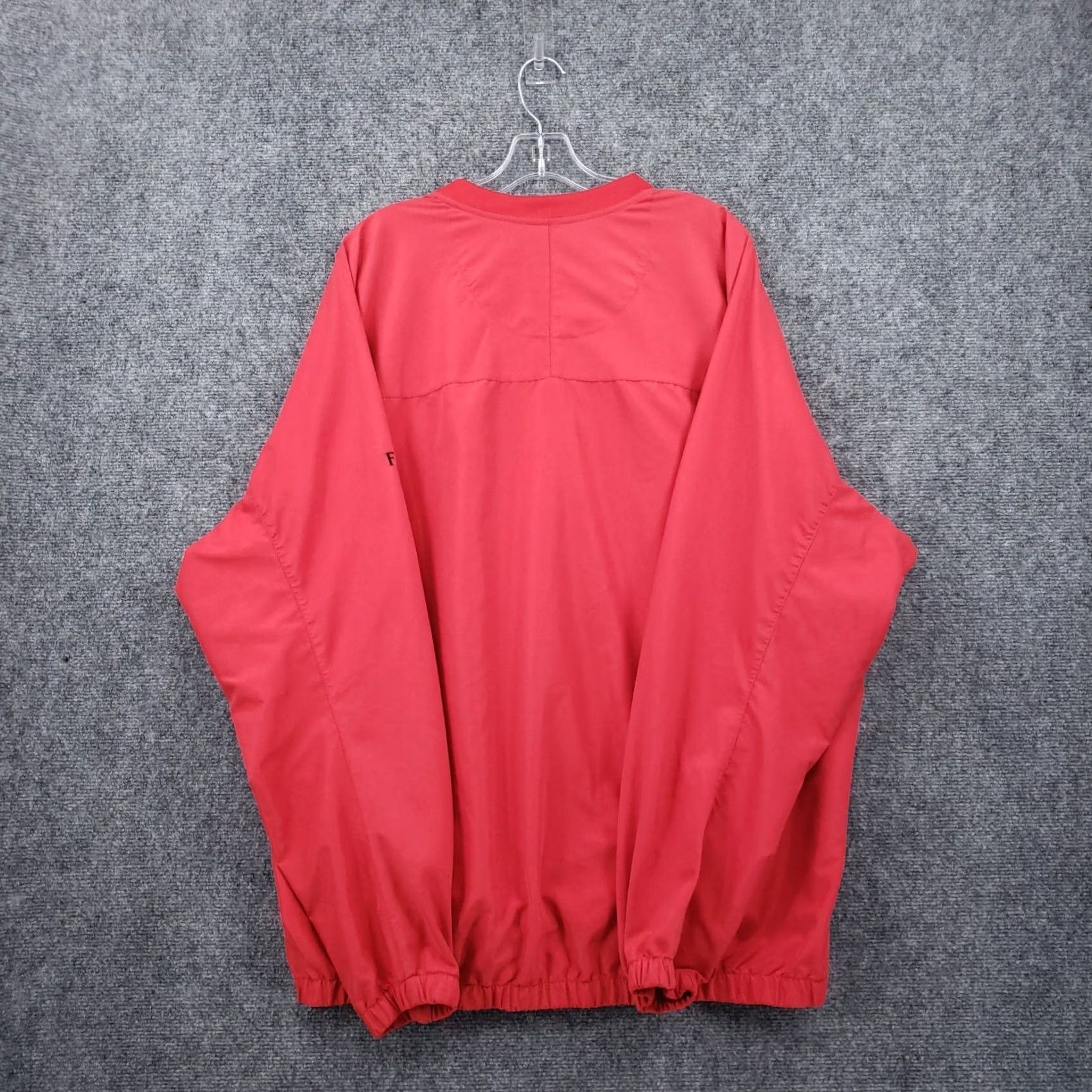 Footjoy FootJoy Sweatshirt Mens XL Red Pullover Golf V-Neck Long Sleeves Windbreaker Size US XL / EU 56 / 4 - 2 Thumbnail