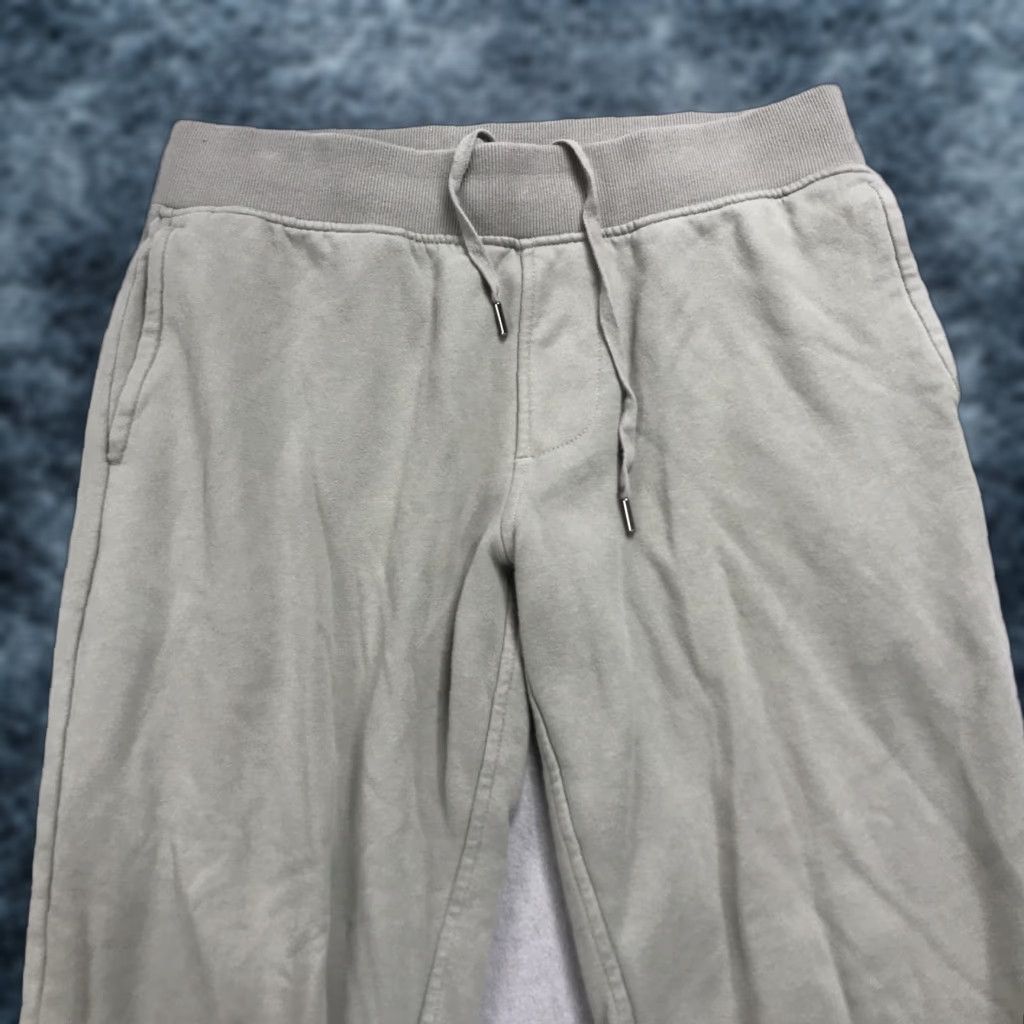 Cuts Cuts Joggers Men M Gray 100% Cotton Sweatpants Tapered Athletic Inseam 25 in Activewear Gym & Training Size US 31 - 1 Thumbnail