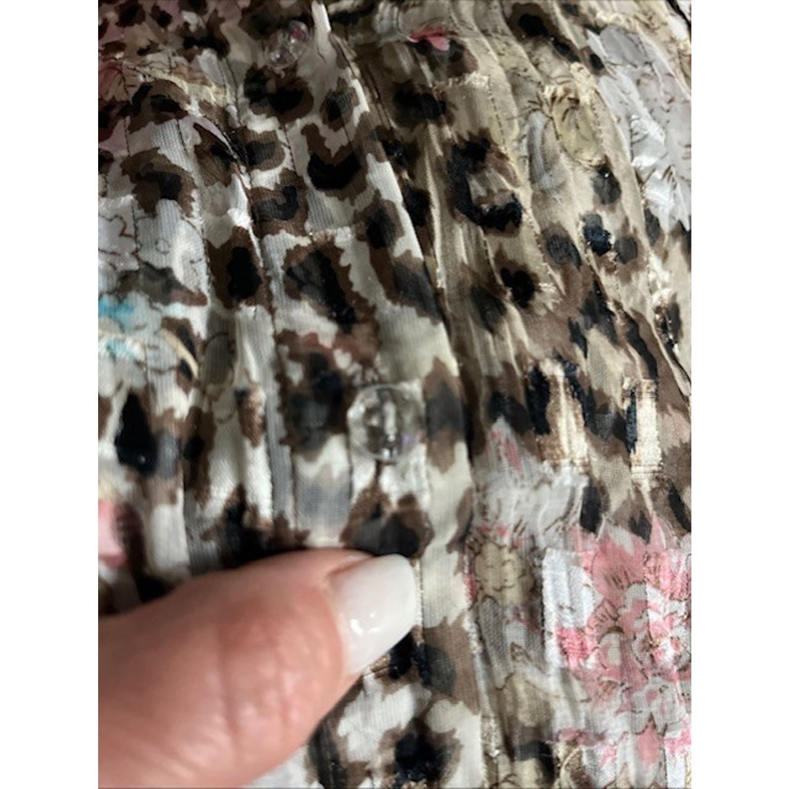 Other Ashley Stewart Plus Women's LIGHTWEIGHT Leopard ANIMAL PRINT Size XXL / US 16-18 / IT 52-54 - 18 Thumbnail