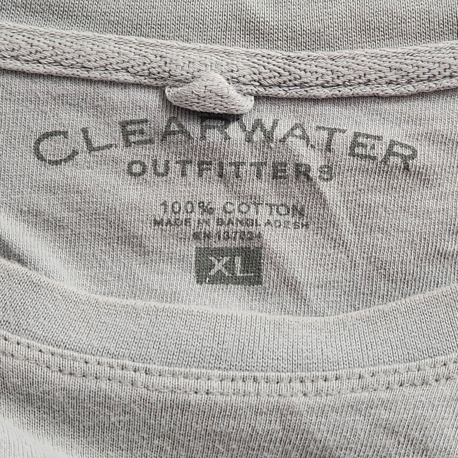 Clearwater Outfitters Clearwater Outfitter Green Short Sleeves T Shirt XL Soft Size US XL / EU 56 / 4 - 4 Thumbnail