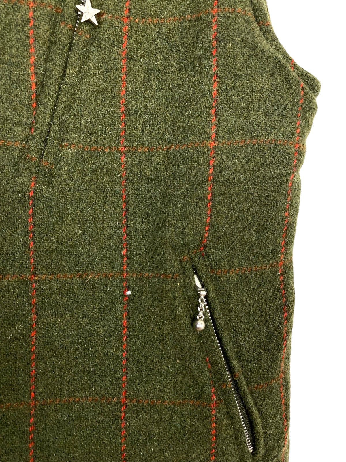 Harris Tweed Vtg Lowrider X Harris Tweed Wool Tweed Vest Made in Japan Size US S / EU 44-46 / 1 - 15 Thumbnail