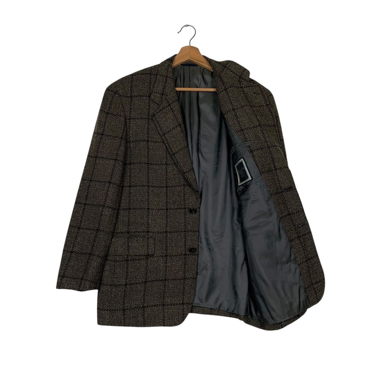 Christian Dior Monsieur Vintage Christian Dior Monsieur Checkered Wool Casual Jacket Size US S / EU 44-46 / 1 - 9 Thumbnail