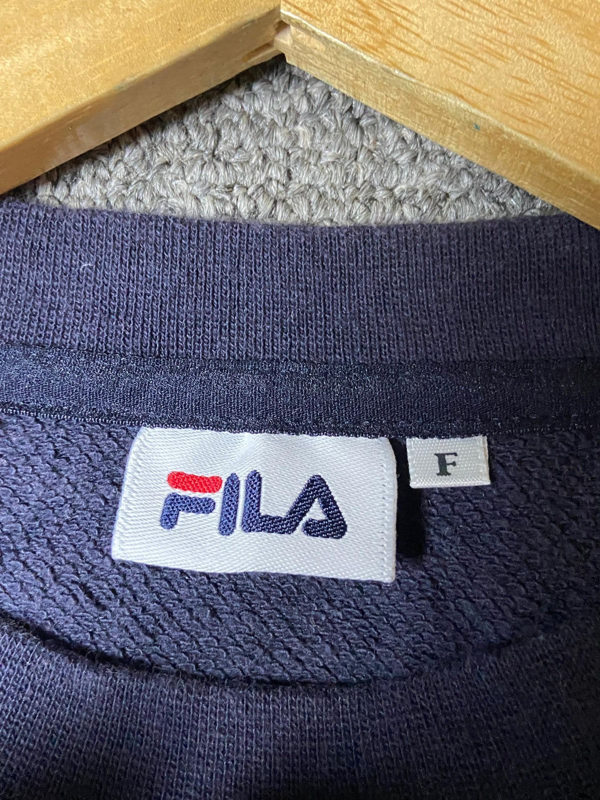 Fila × Japanese Brand × Vintage Vintage FILA Embroidered Pullover Sweatshirt (129) Size US S / EU 44-46 / 1 - 6 Thumbnail