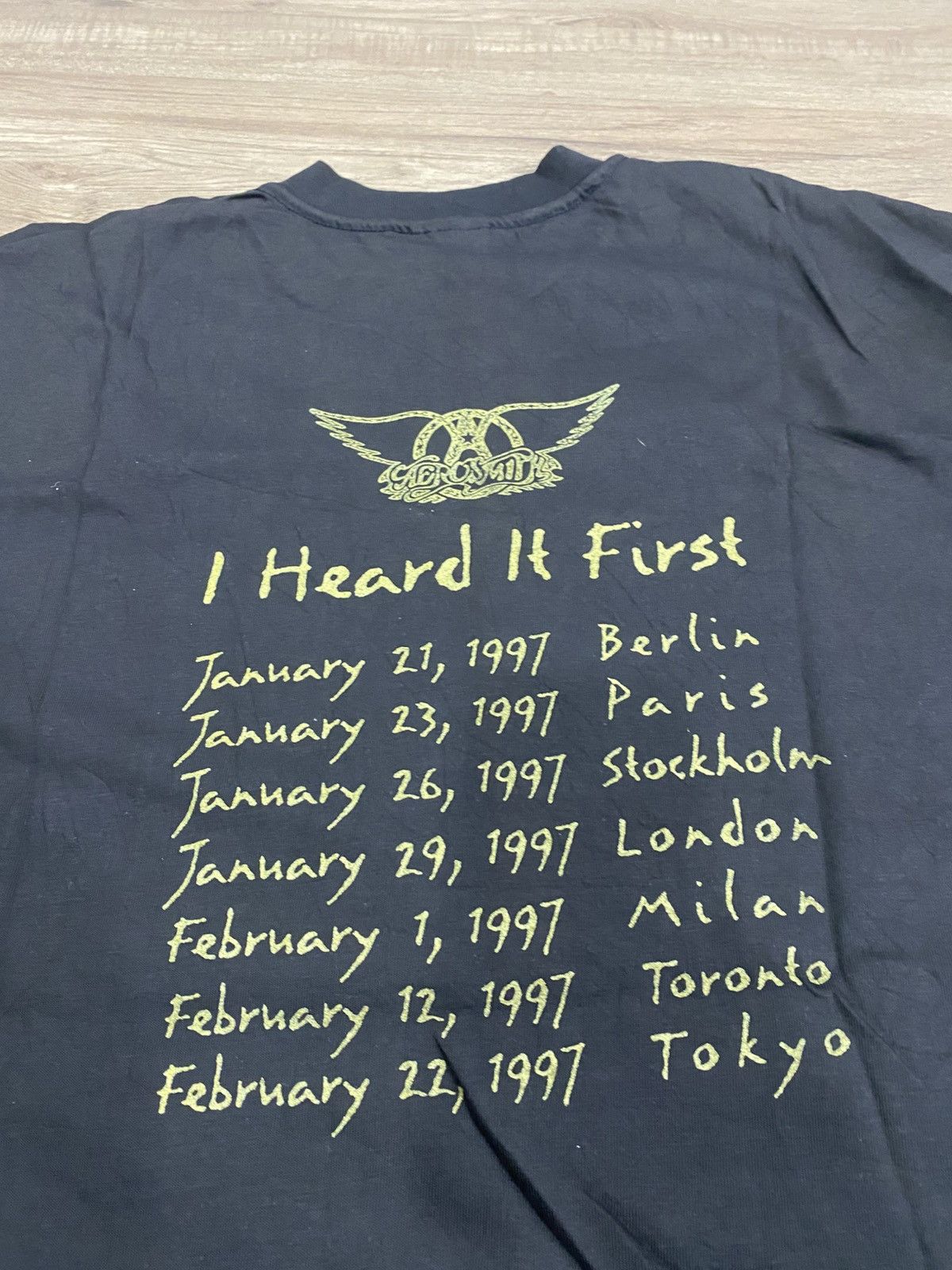 Band Tees Vintage Aerosmith Band tee Long Sleeve Size US XL / EU 56 / 4 - 6 Thumbnail