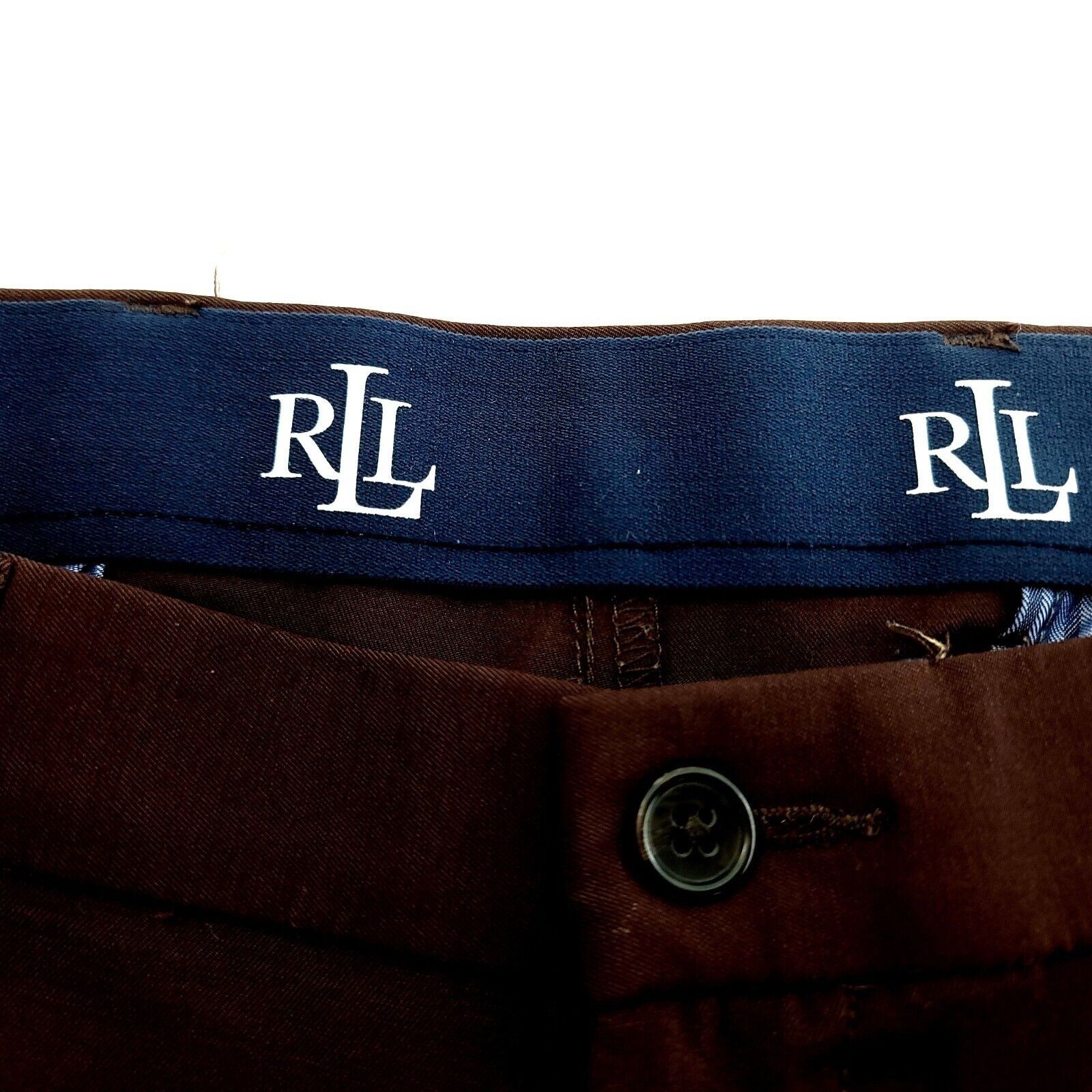 Lauren Ralph Lauren Lauren Ralph Lauren Brown Cotton Nylon Spandex Chino Pants 3 Size US 36 / EU 52 - 3 Thumbnail