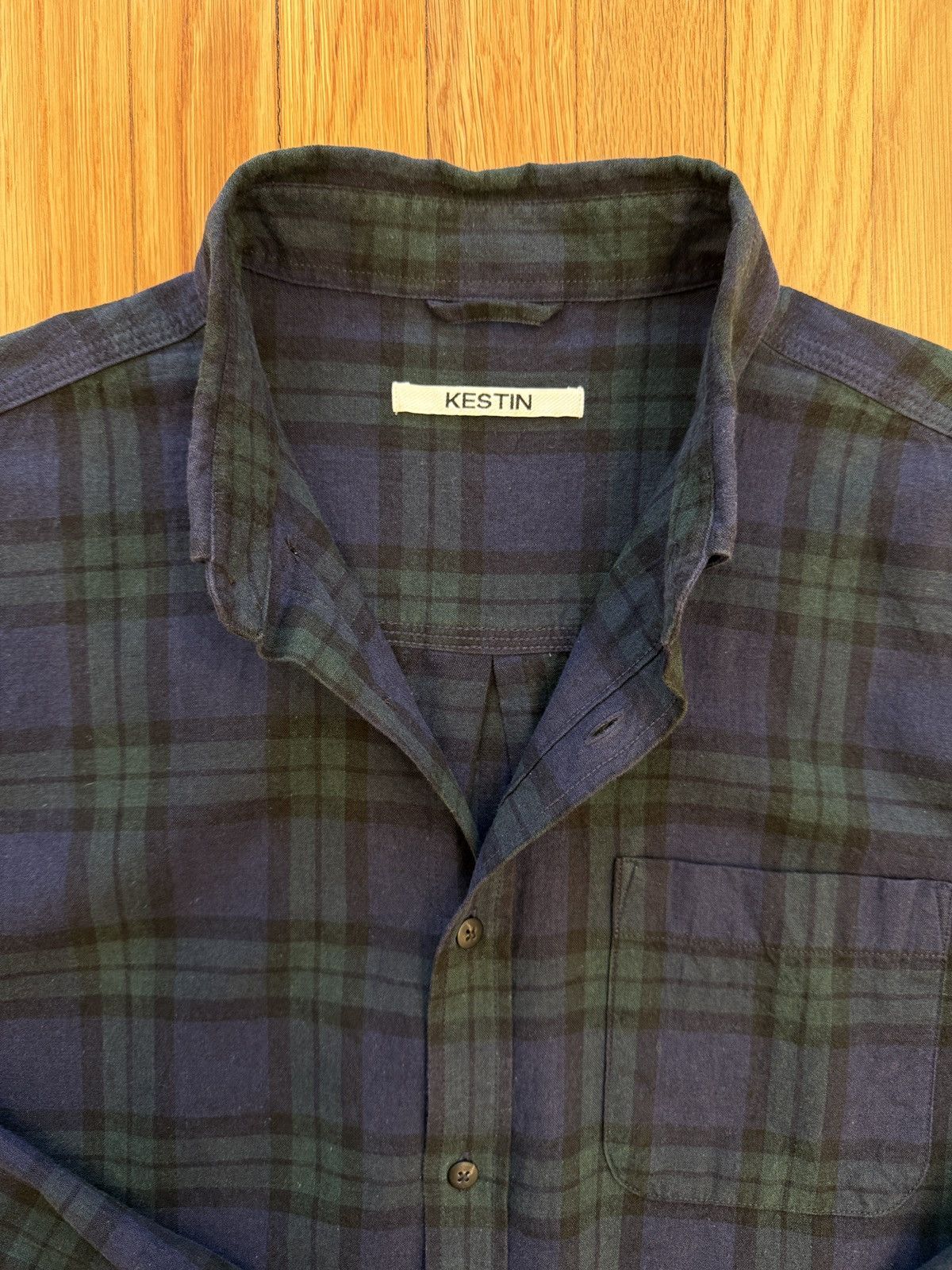 KESTIN KESTIN Linen/cotton button down shirt Size US L / EU 52-54 / 3 - 2 Thumbnail