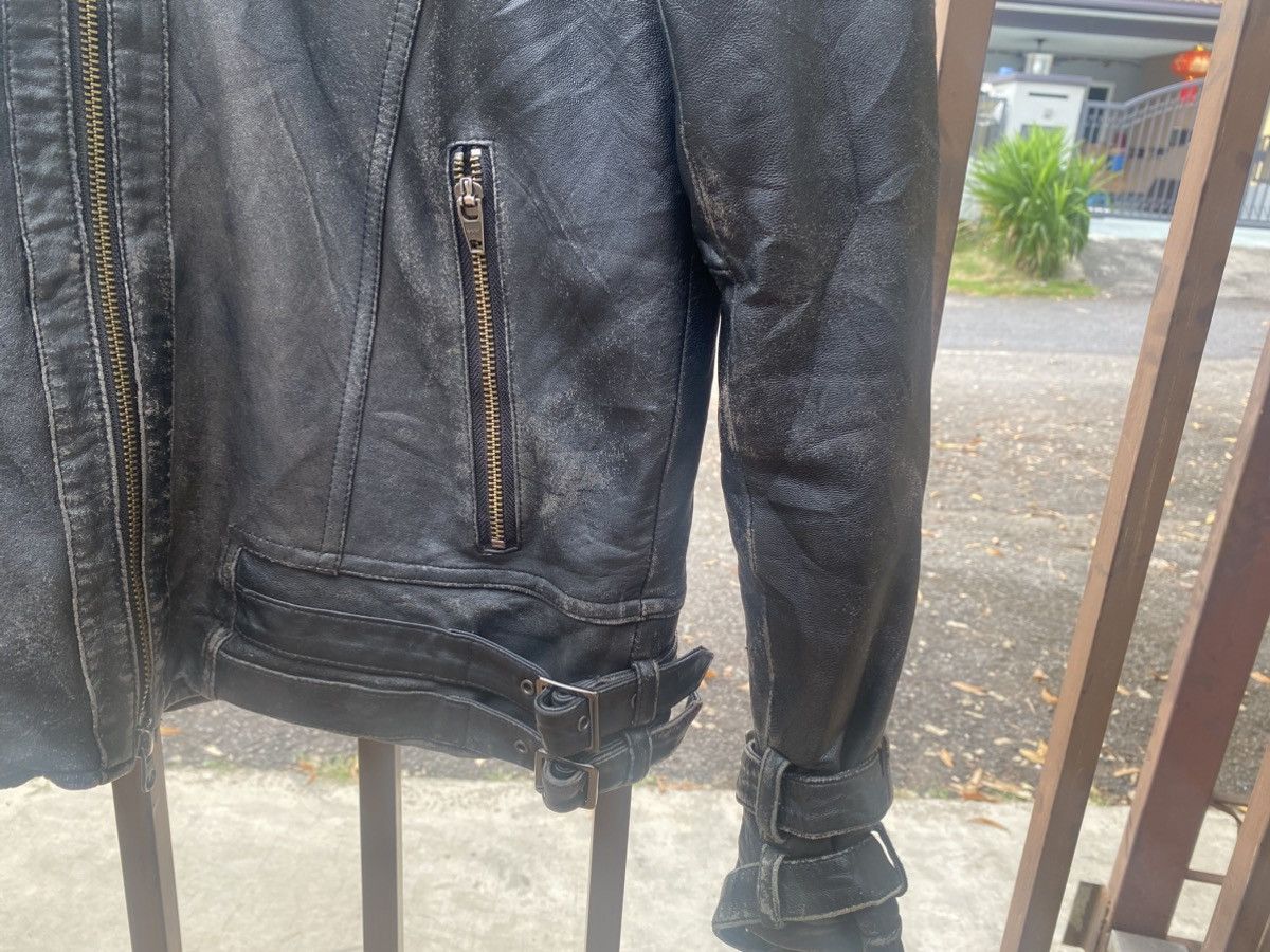 Genuine Leather Vintage 🔥Jack Rose Leather Riding Jacket Design Size US L / EU 52-54 / 3 - 6 Thumbnail
