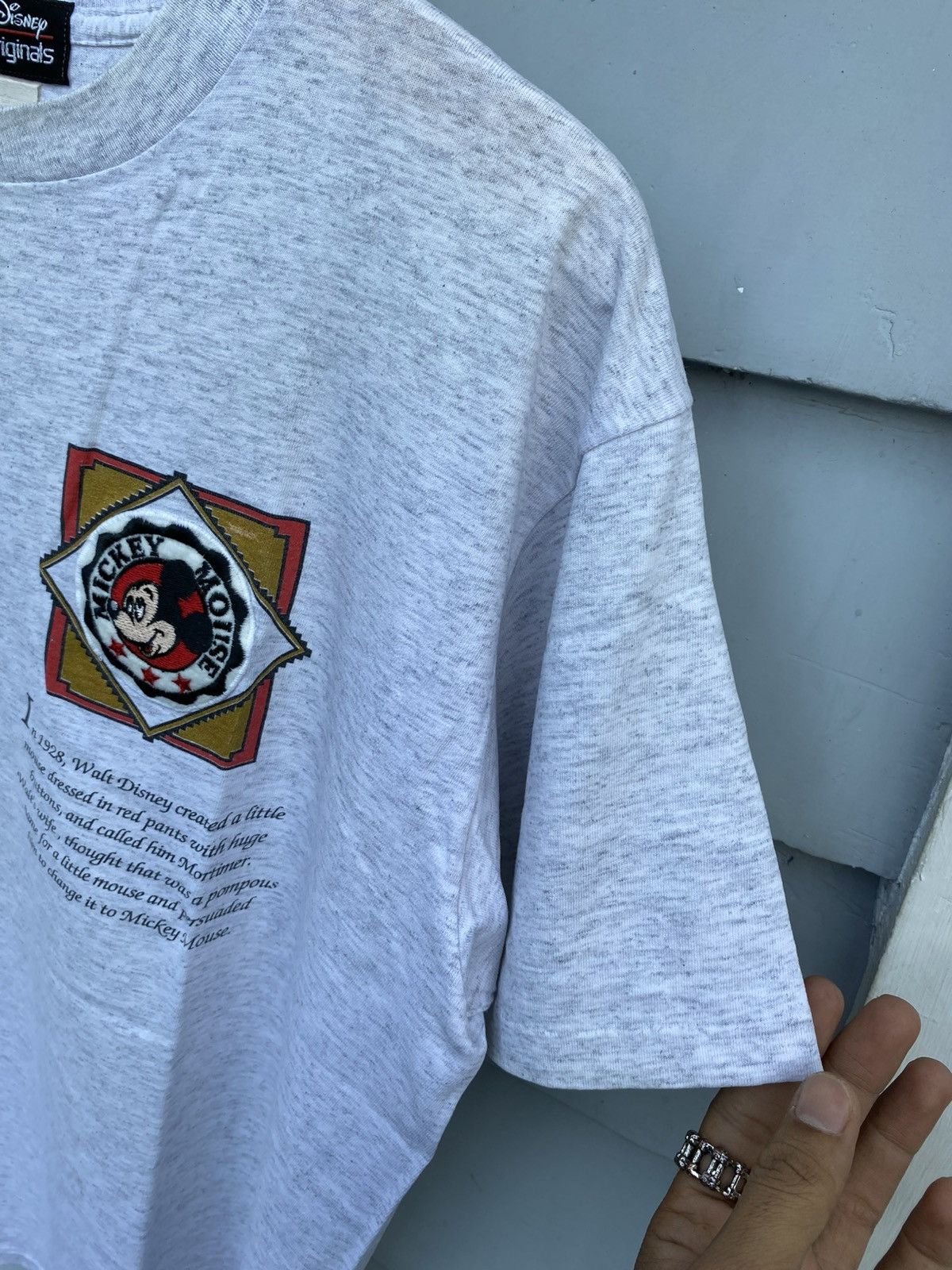 Mickey Mouse × Vintage Vintage 90s Mickey Mouse Size US XL / EU 56 / 4 - 4 Thumbnail