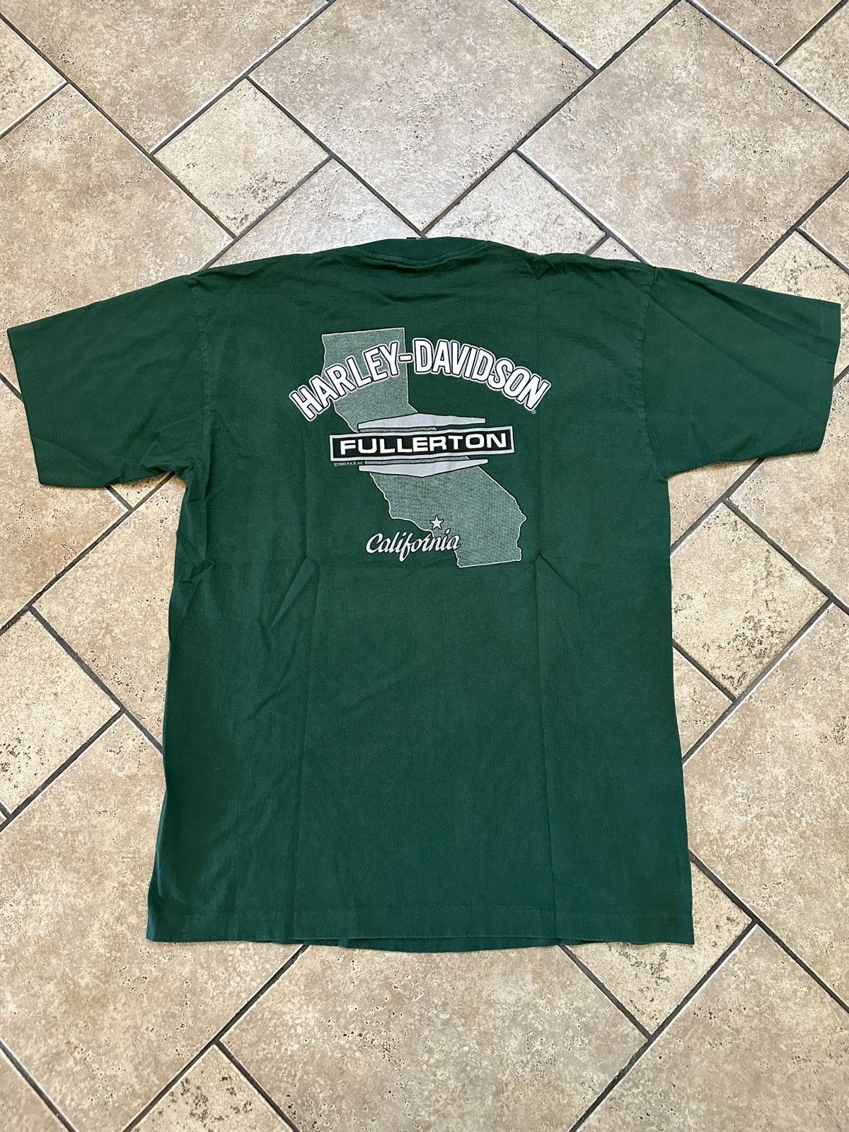 Harley Davidson Vintage 1986 Harley Davidson pocket tee Size US L / EU 52-54 / 3 - 3 Thumbnail