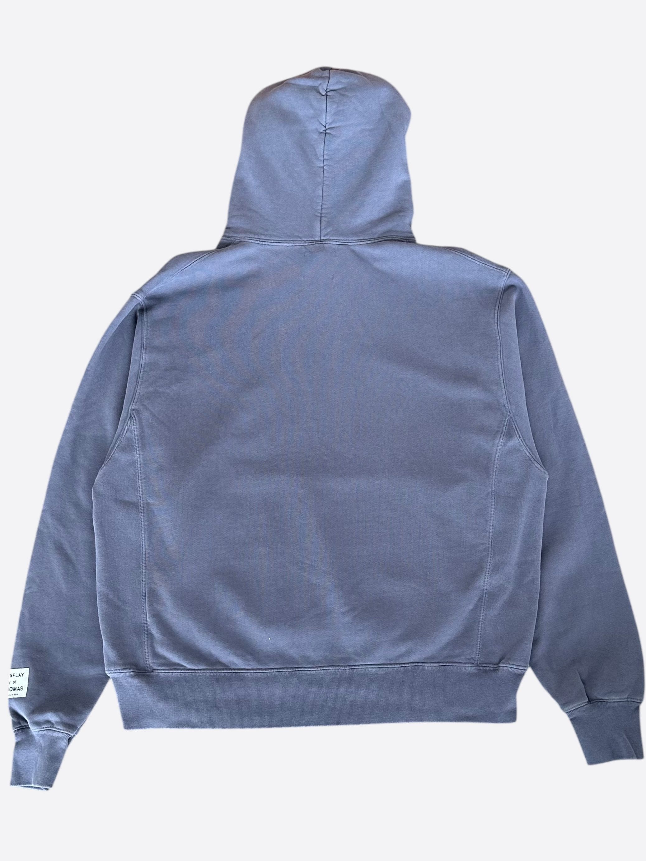 Gallery Dept. Gallery Dept Navy & White Property Logo Hoodie Size US XXL / EU 58 / 5 - 2 Thumbnail