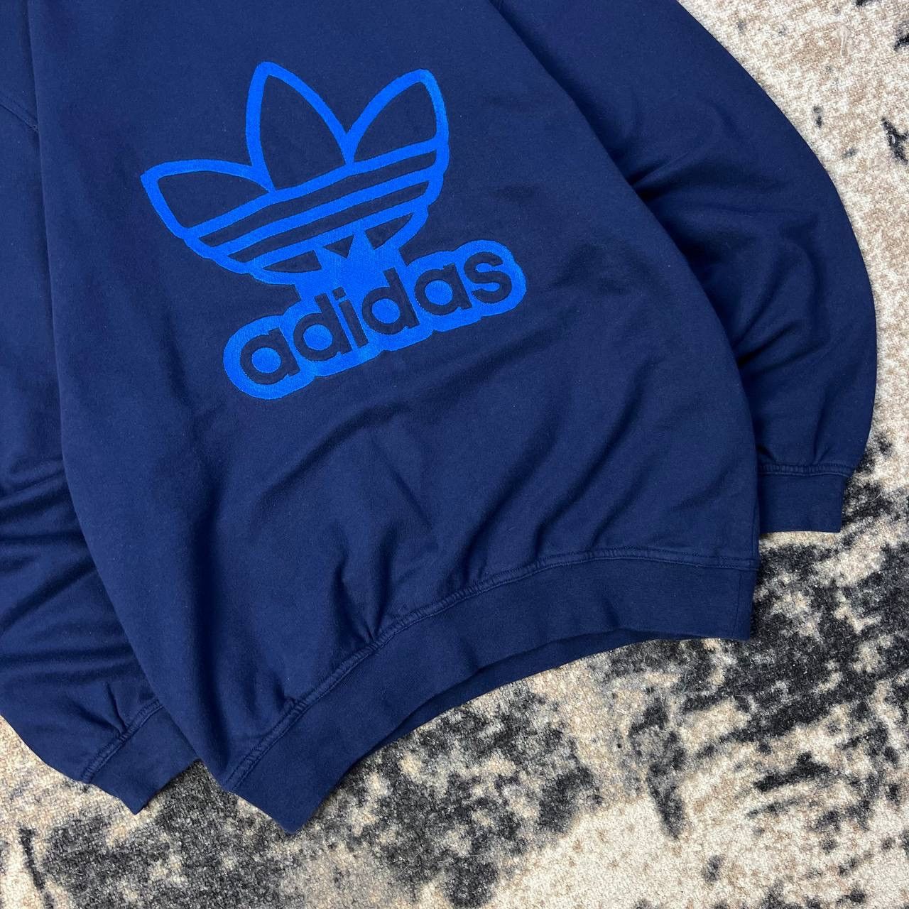 Adidas Adidas Vintage Y2K Big Logo Crewneck Sweatshirt Size US M / EU 48-50 / 2 - 3 Thumbnail