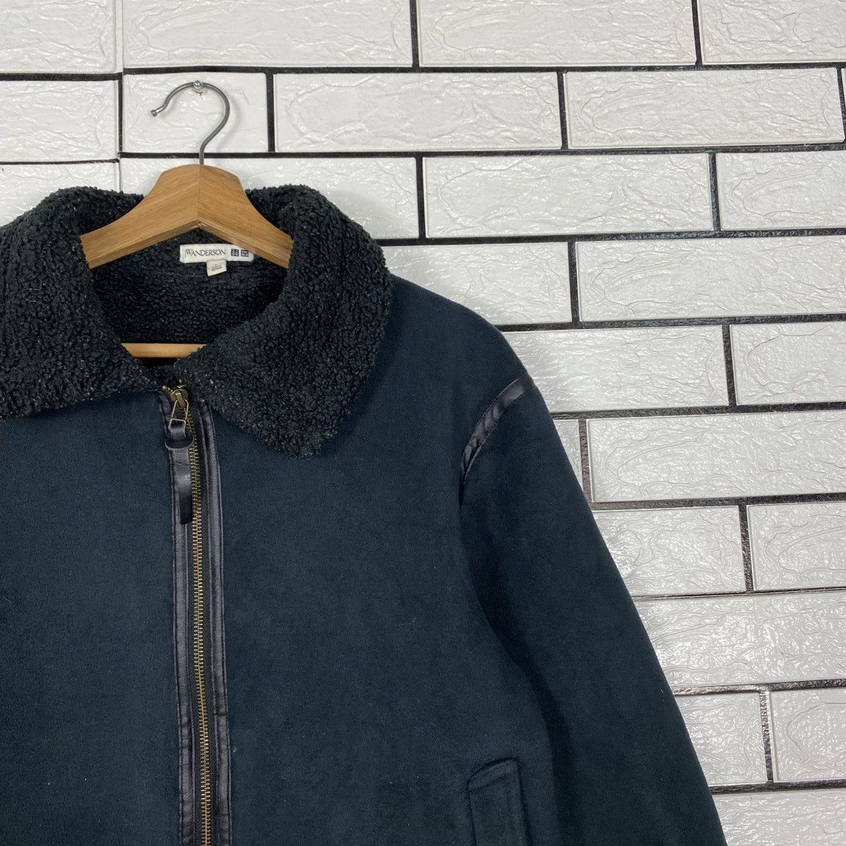 JW Anderson 📌Vintage Soft Leather Biker Jacket JW Anderson Blanket Size US L / EU 52-54 / 3 - 7 Thumbnail